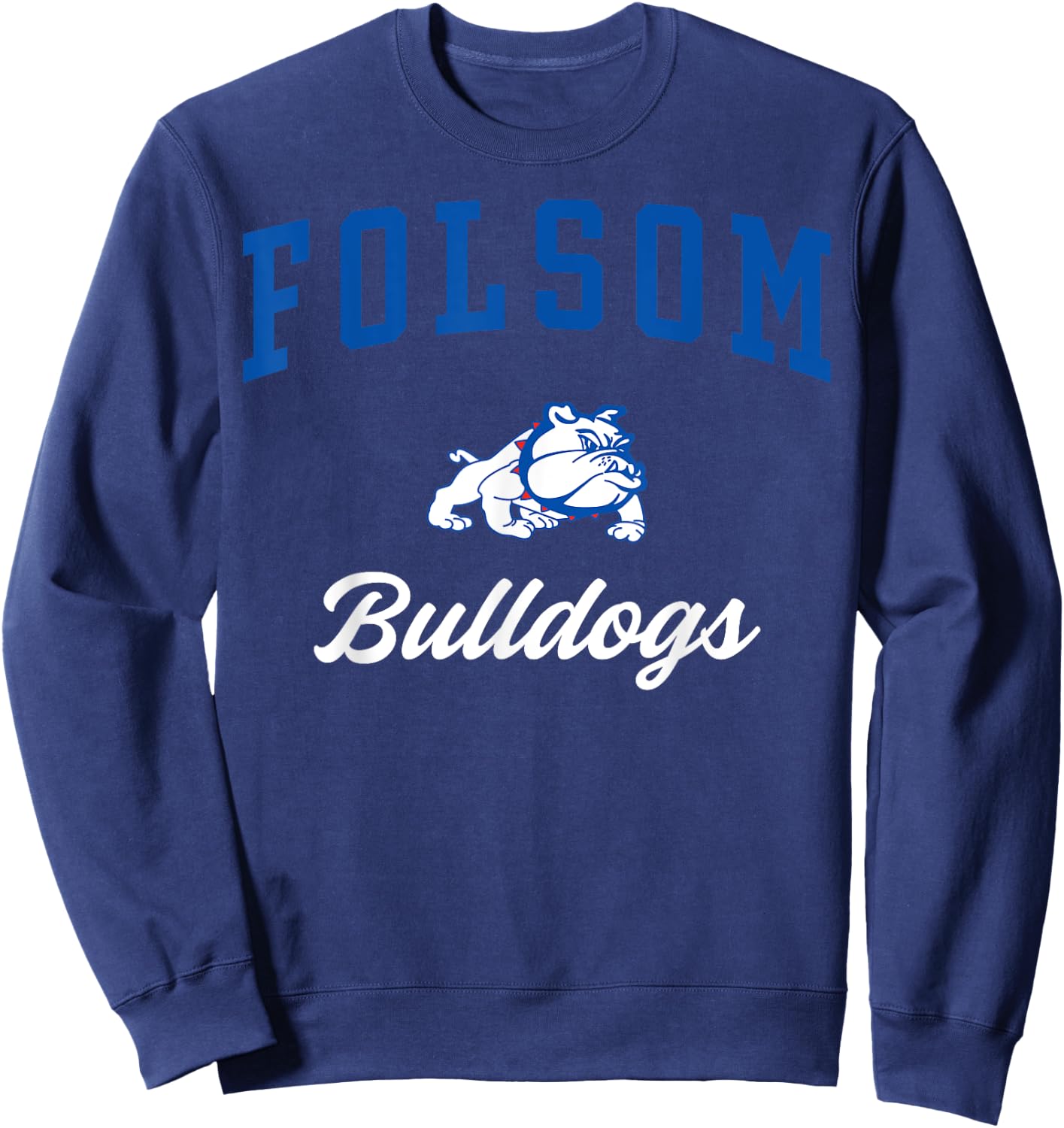 Folsom High School Bulldogs C3 Sweatshirt - Sweatshirt | Navy