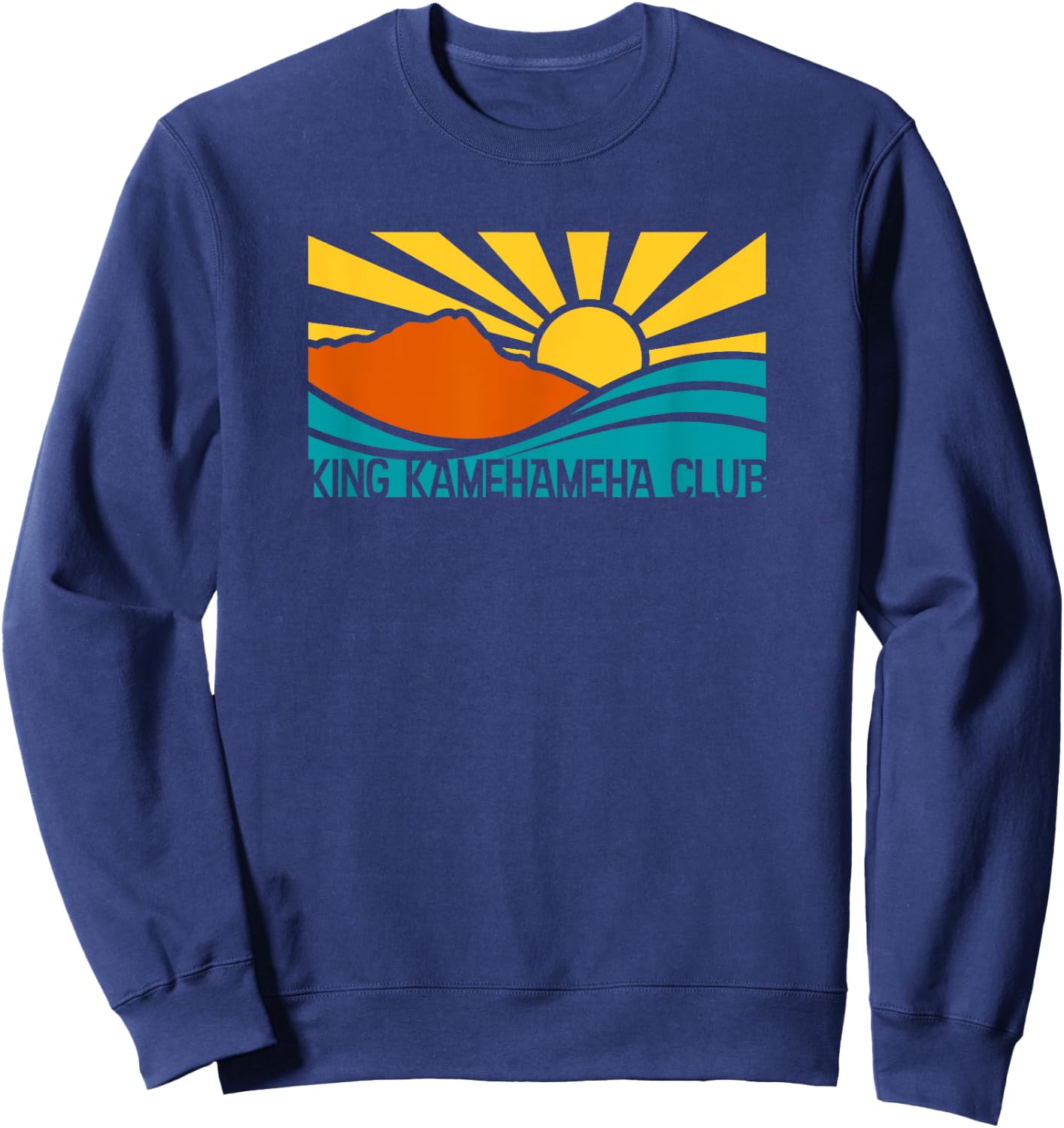 King Kamehameha Sweatshirt - Sweatshirt | Navy