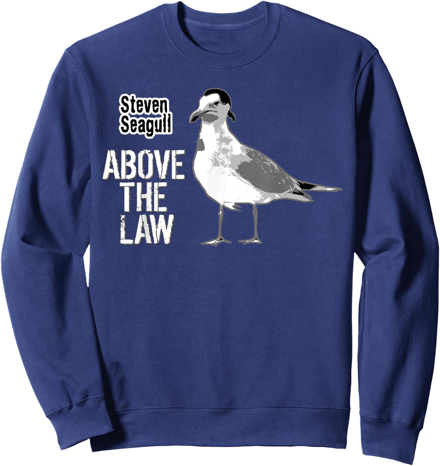 Steven Seagull Sweatshirt - Sweatshirt | Navy
