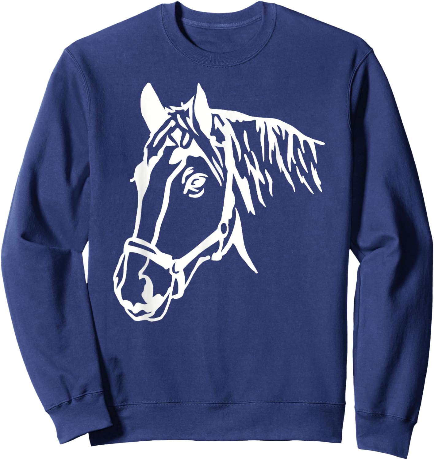 Horse head Sweatshirt - Sweatshirt | Navy
