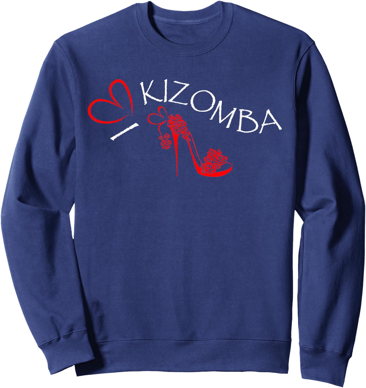 I Love Kizomba - Dance Shirts - Dark Sweatshirt - Sweatshirt | Navy