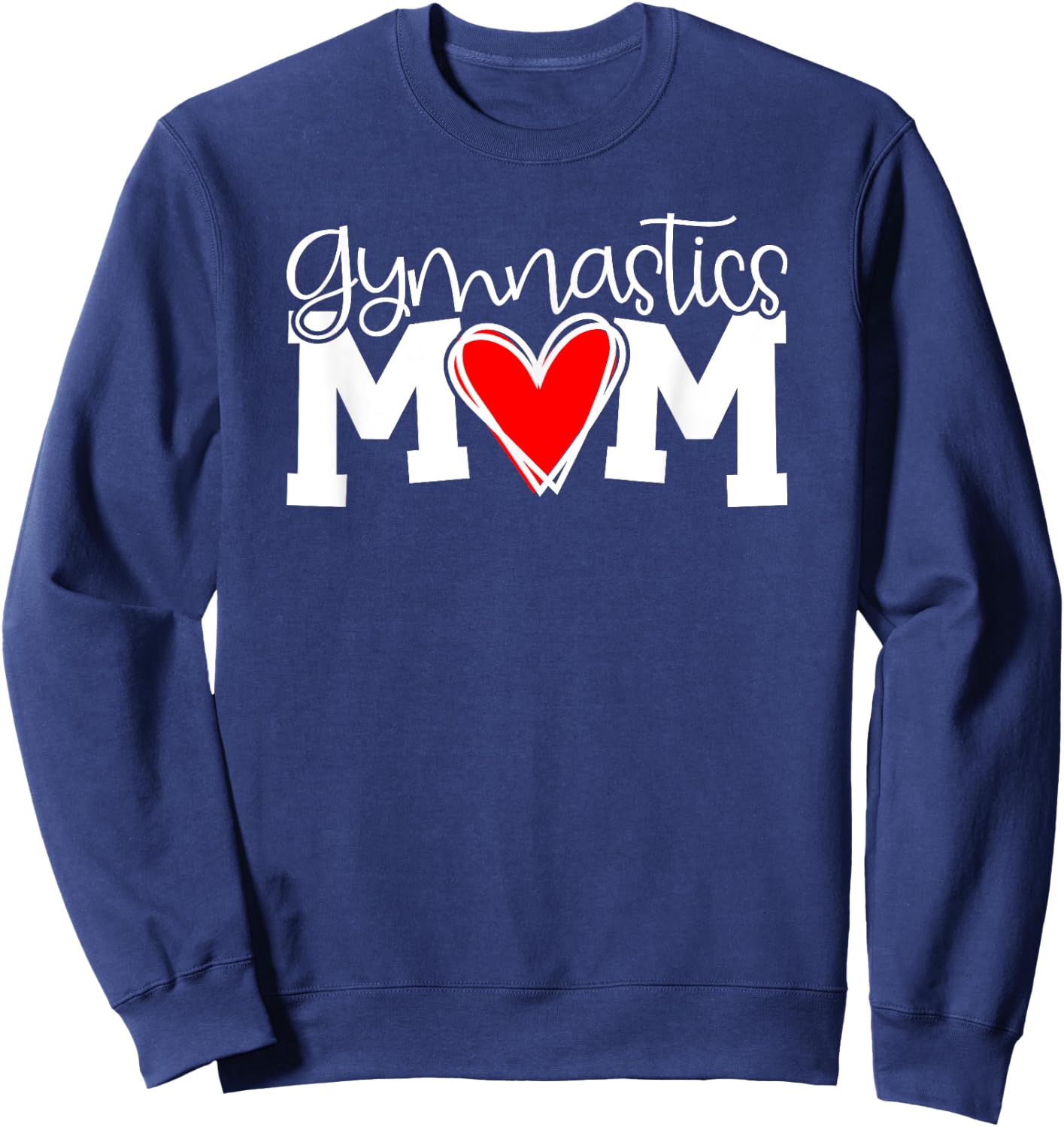 Awesome Gymnastics Gymnast, Gym Mom Gift Sweatshirt - Sweatshirt | Navy
