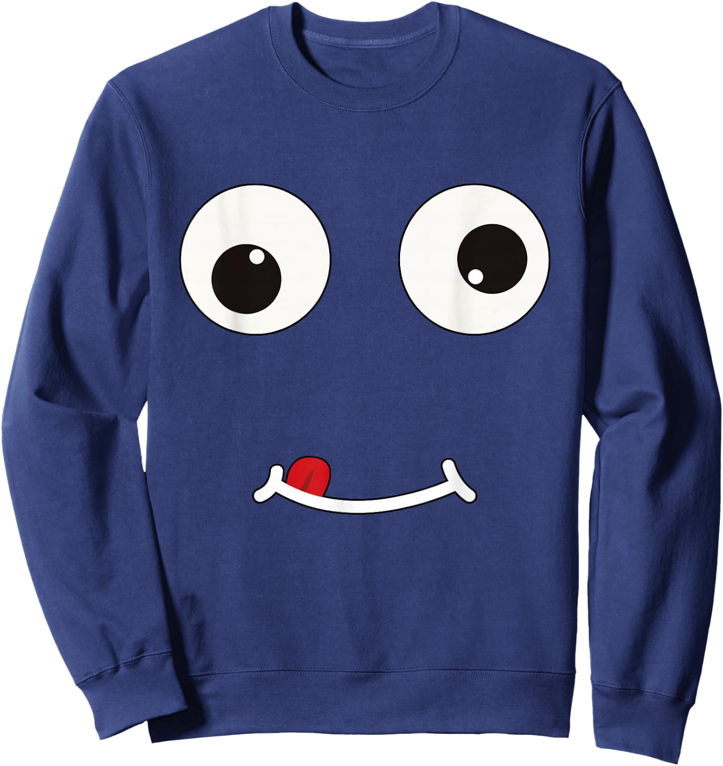 Monster Googly Eyes Costume Matching Group Pictures XC Track Sweatshirt - Sweatshirt | Navy