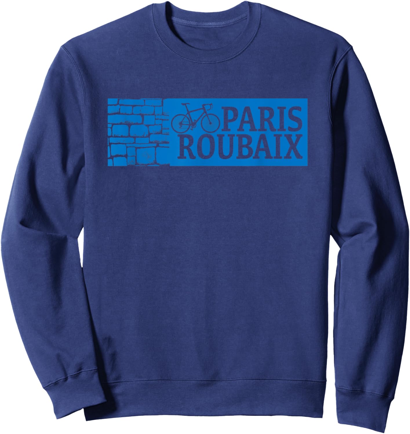 Classic Bike Ride Roubaix Cyclist Gift T Shirt Sweatshirt - Sweatshirt | Navy