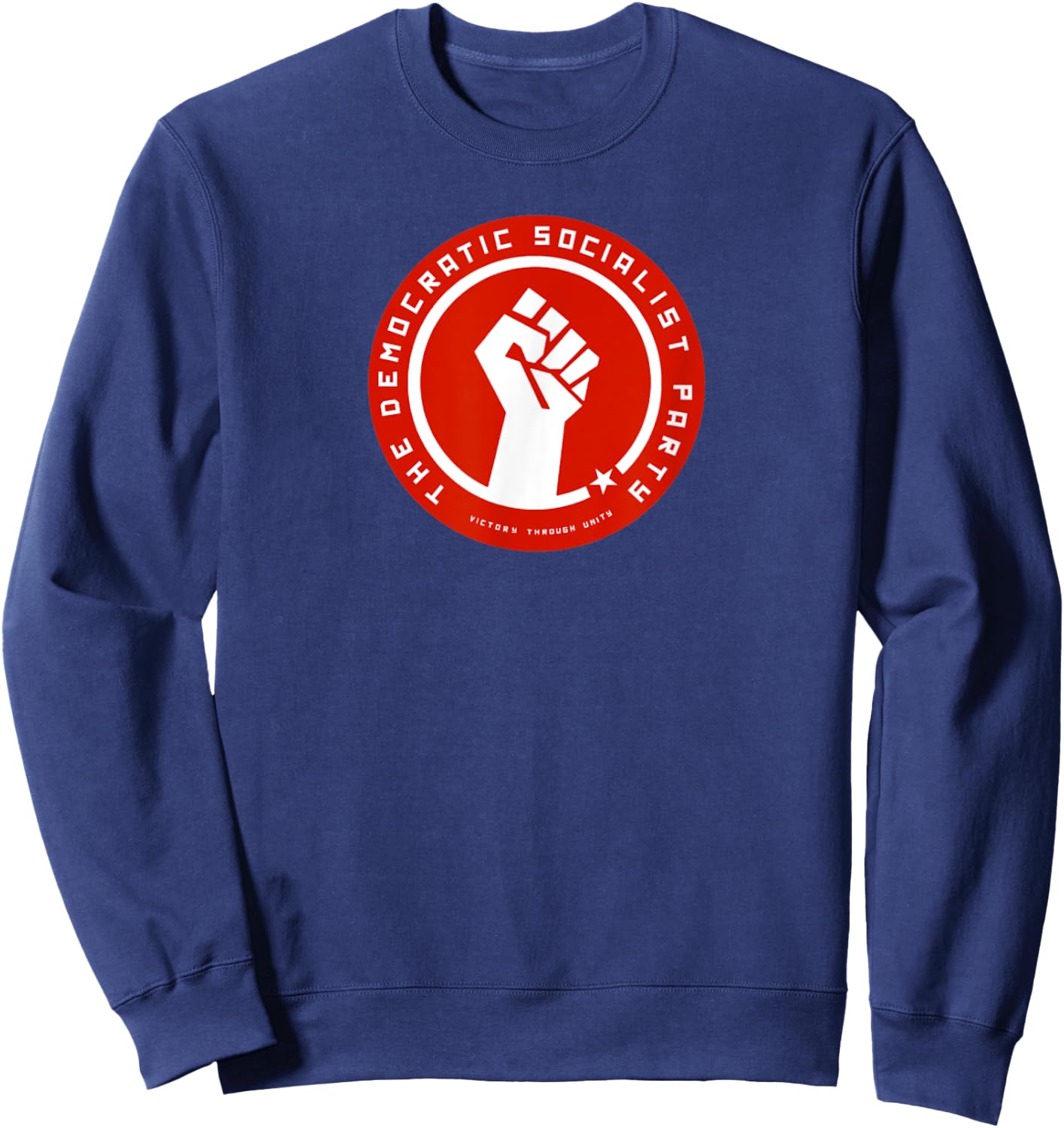 The Democratic Socialist Party Sweatshirt - Sweatshirt | Navy
