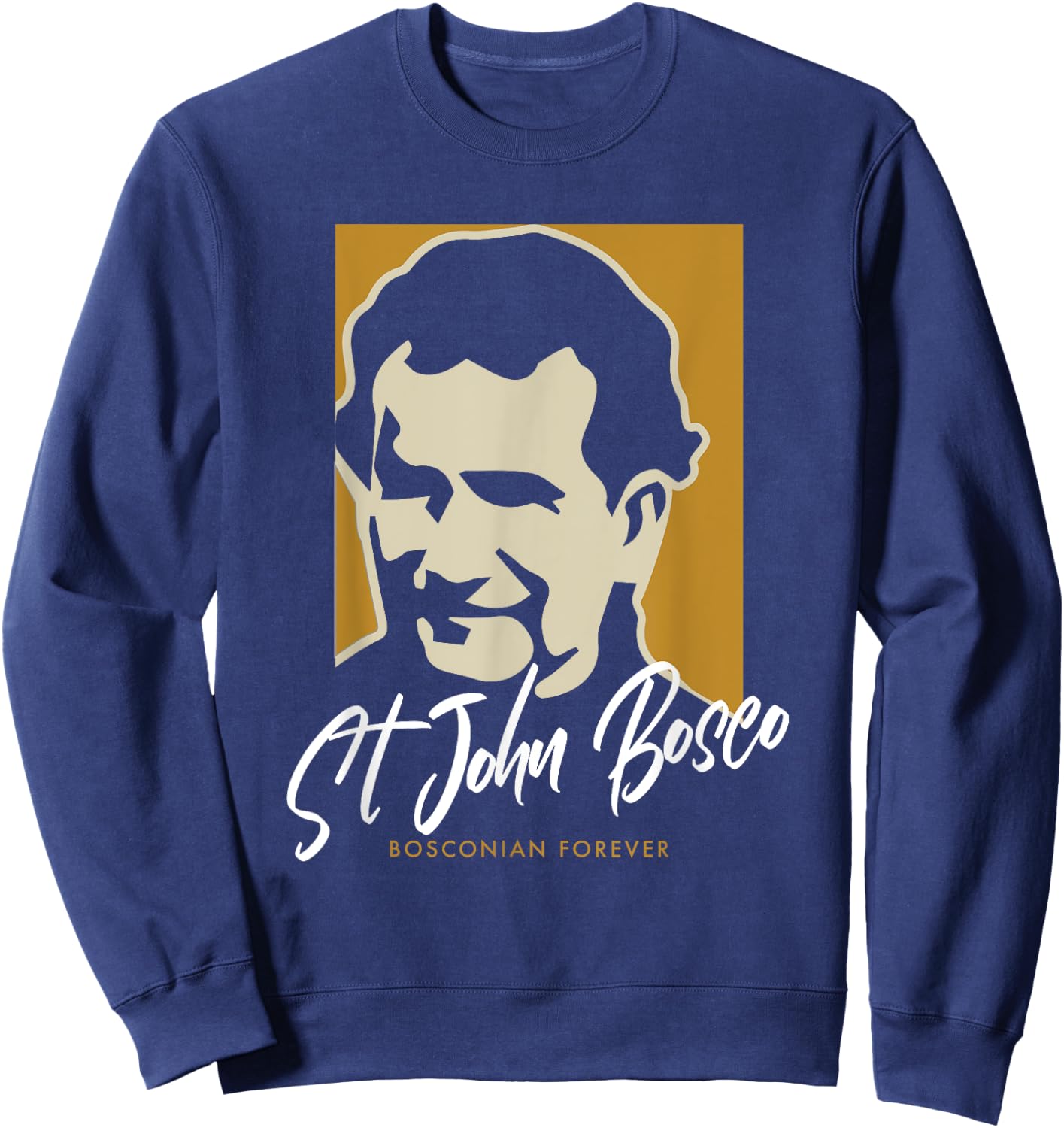 Bosconian. Students of St. John Bosco Sweatshirt - Sweatshirt | Navy