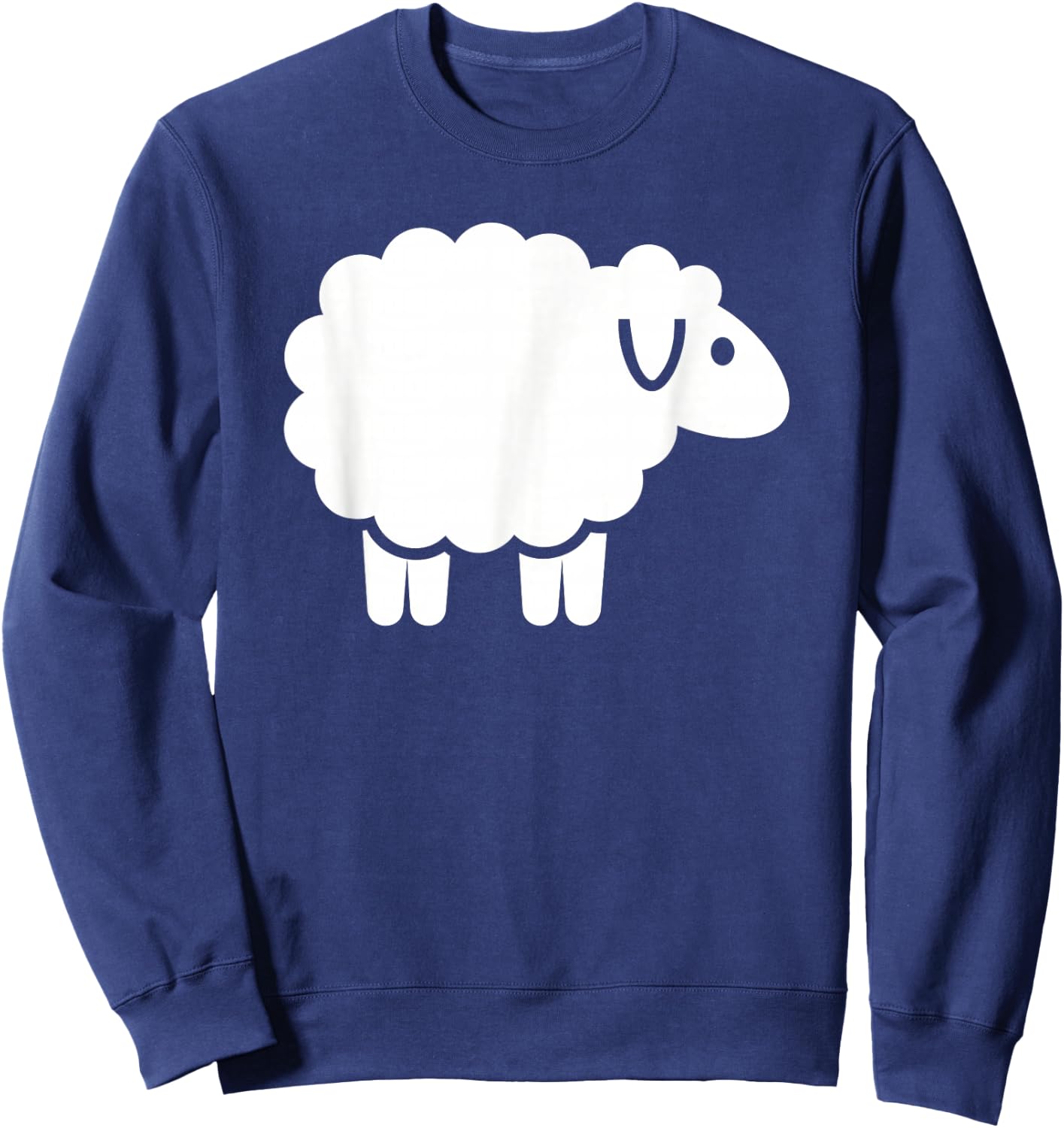 Cute sheep Sweatshirt - Sweatshirt | Navy