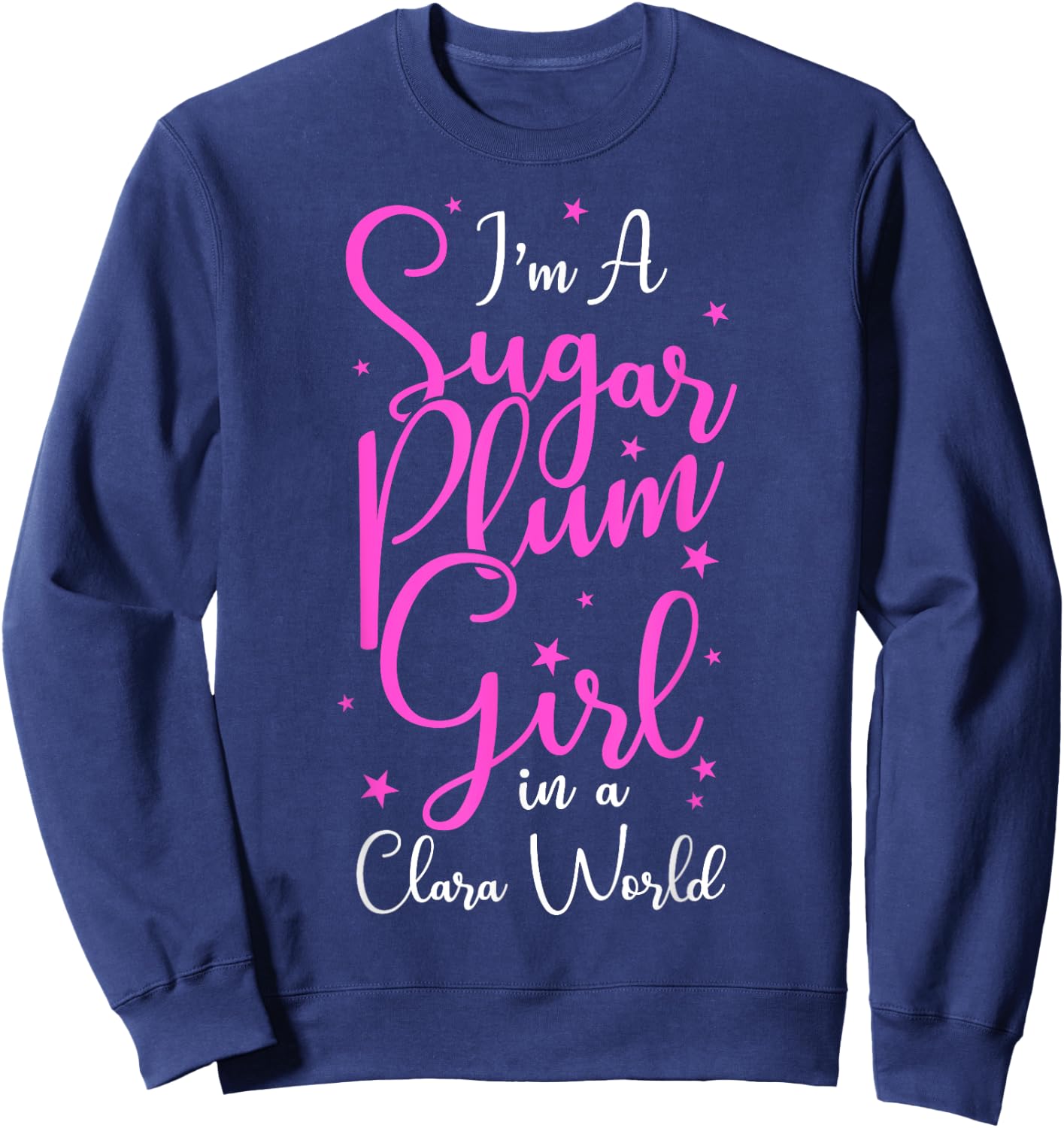 Nutcracker Sugar Plum Fairy Girl Ballet Sweatshirt - Sweatshirt | Navy