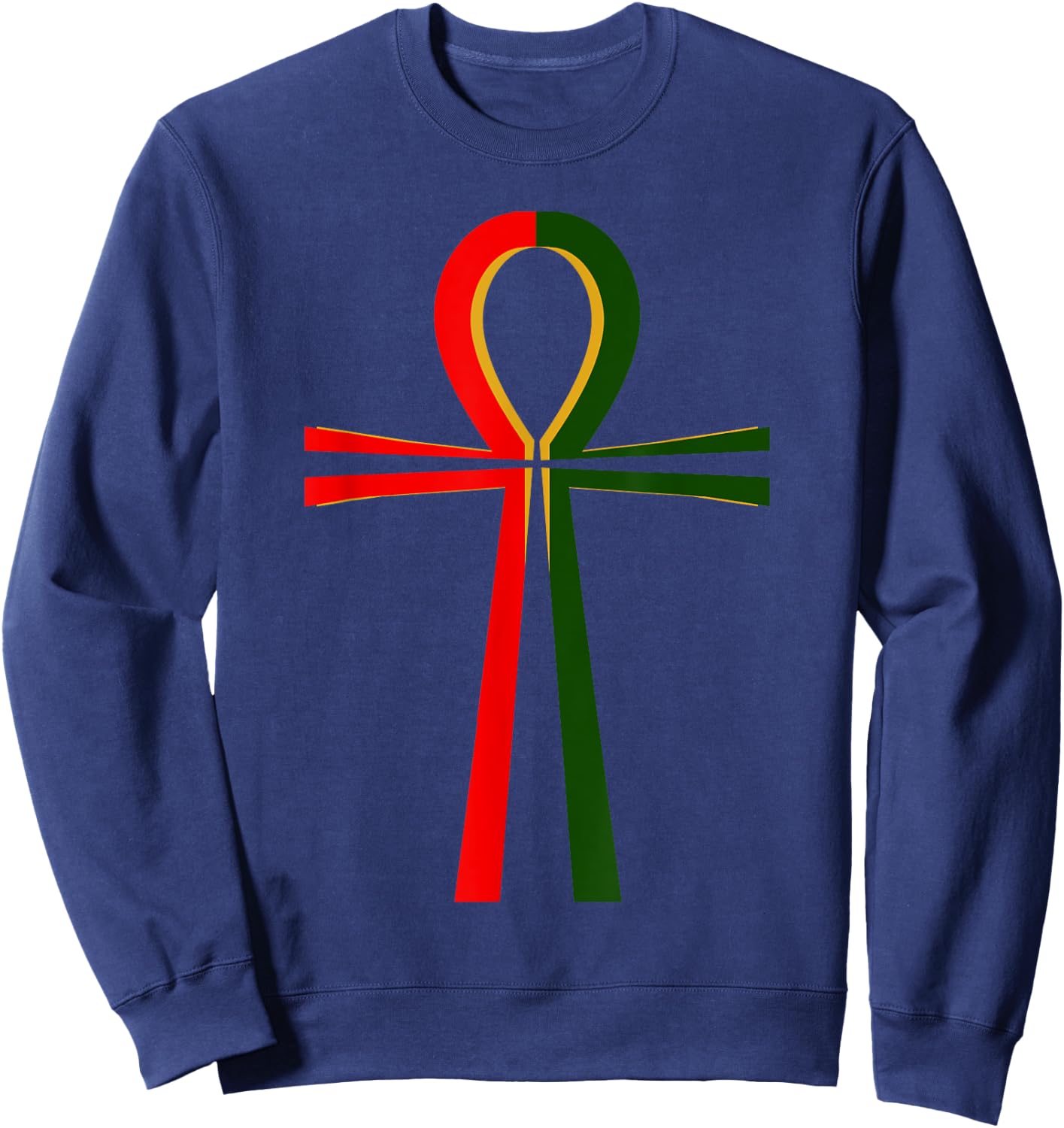 Ancient Egyptian Ankh Sweatshirt - Sweatshirt | Navy