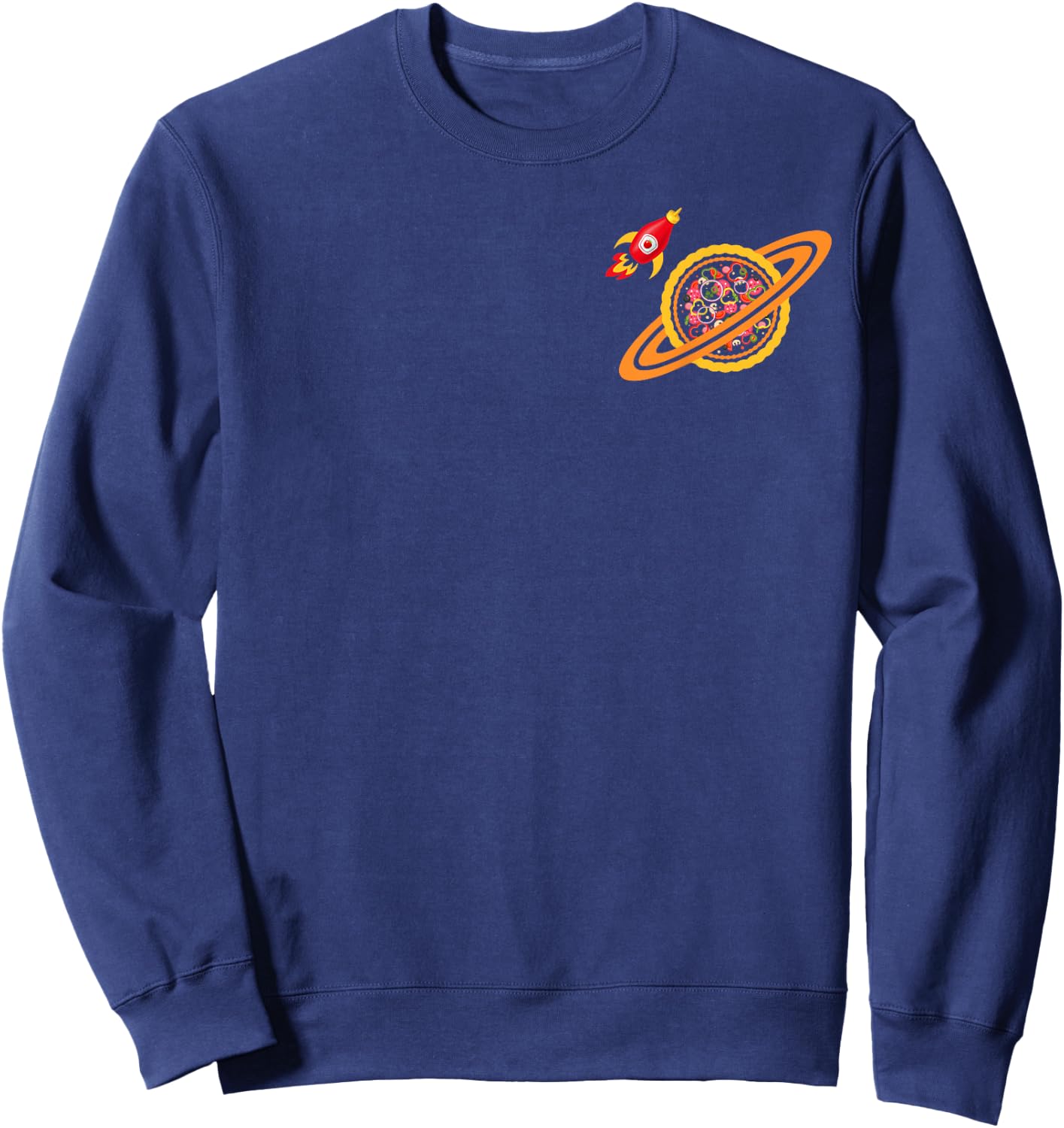 Pizza Planet with Ketchup Rocket Sweatshirt - Sweatshirt | Navy