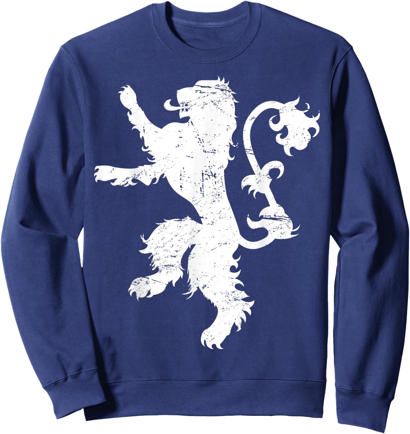Distressed Lion Renaissance Festival Sweatshirt - Sweatshirt | Navy