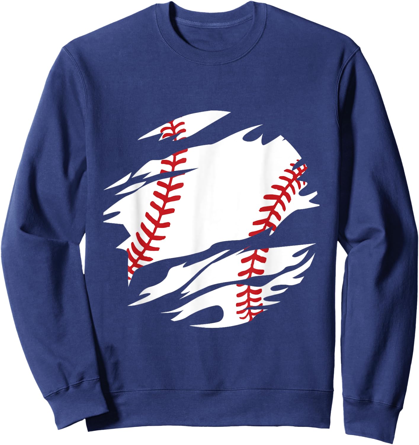 Baseball Life Baseball Player Fan Sweatshirt - Sweatshirt | Navy