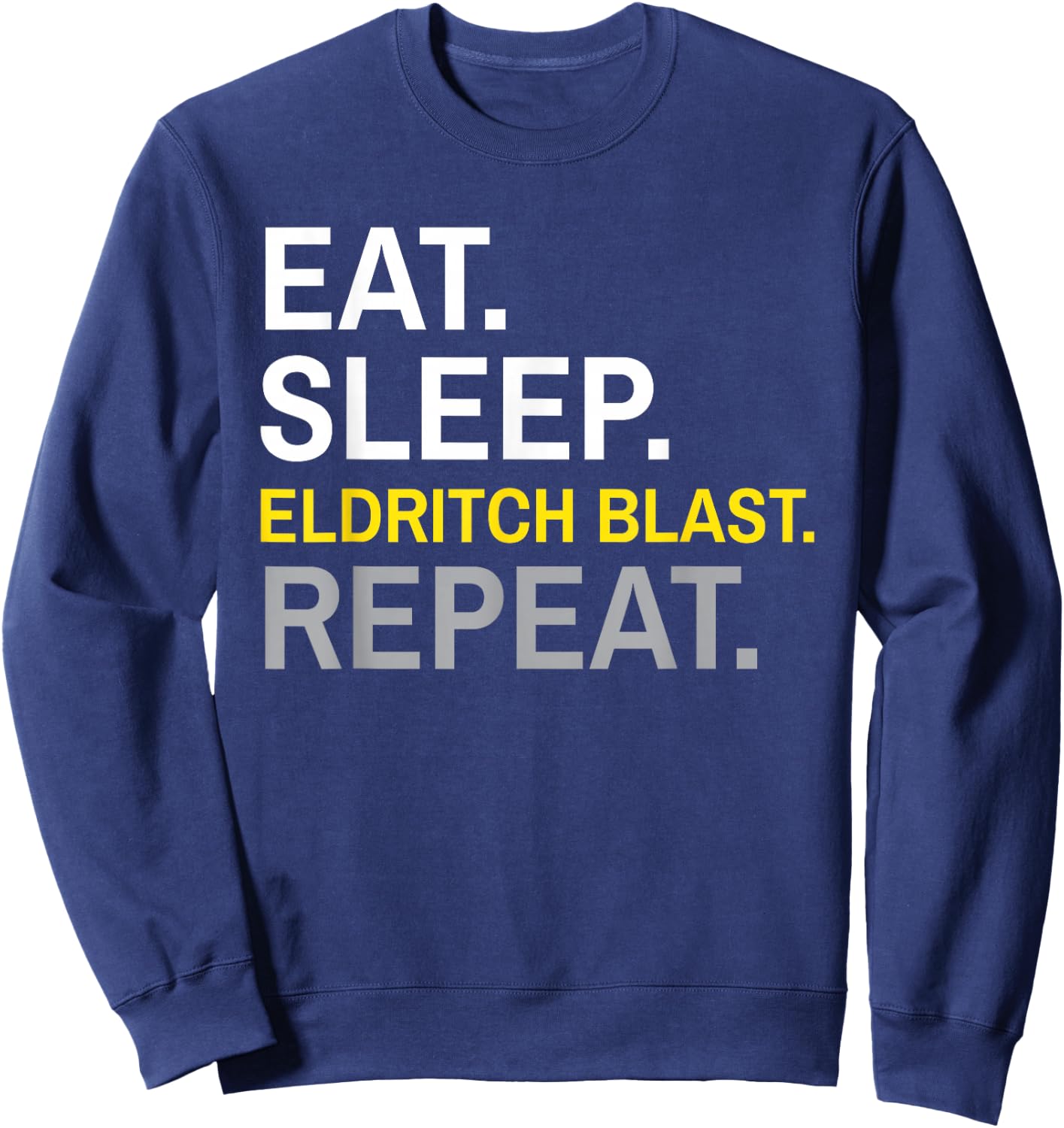 Warlock Class Eldritch Blast Sweatshirt - Sweatshirt | Navy