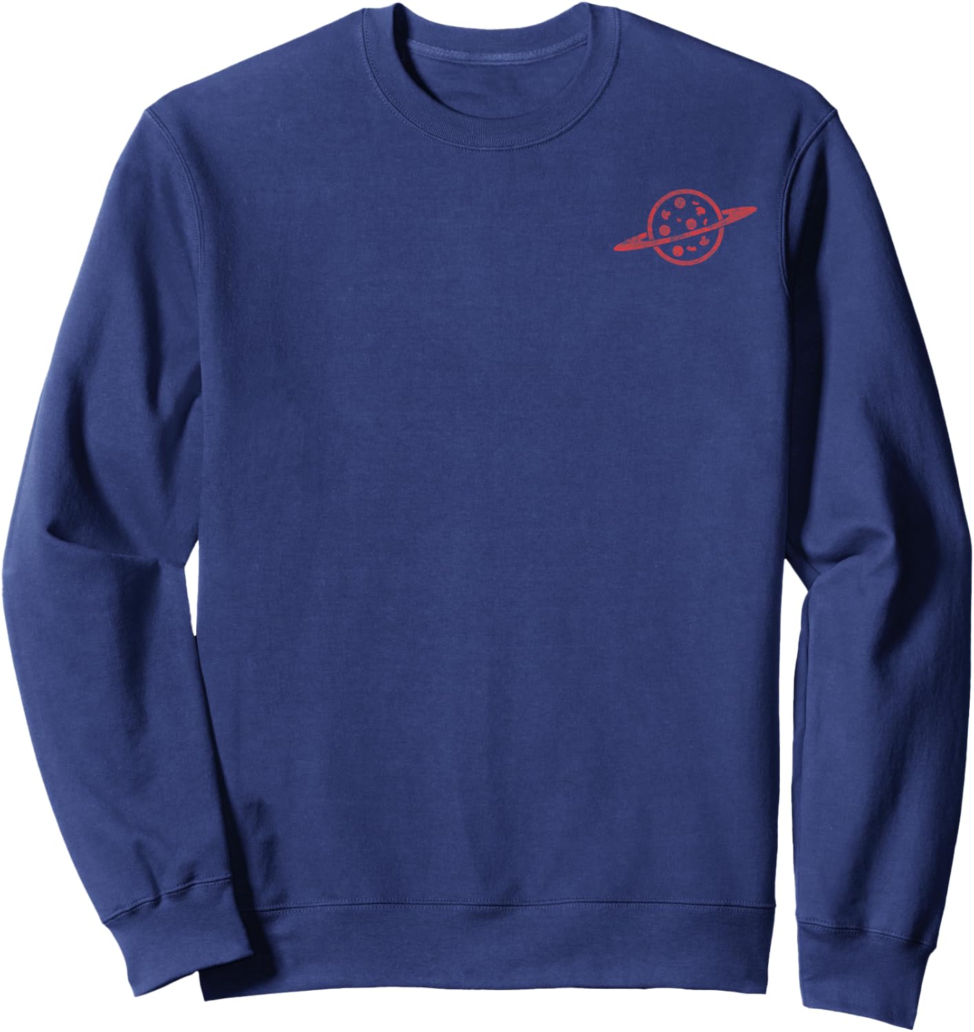 Disney Pixar Toy Story Pepperoni Pizza Planet Logo Sweatshirt - Sweatshirt | Navy
