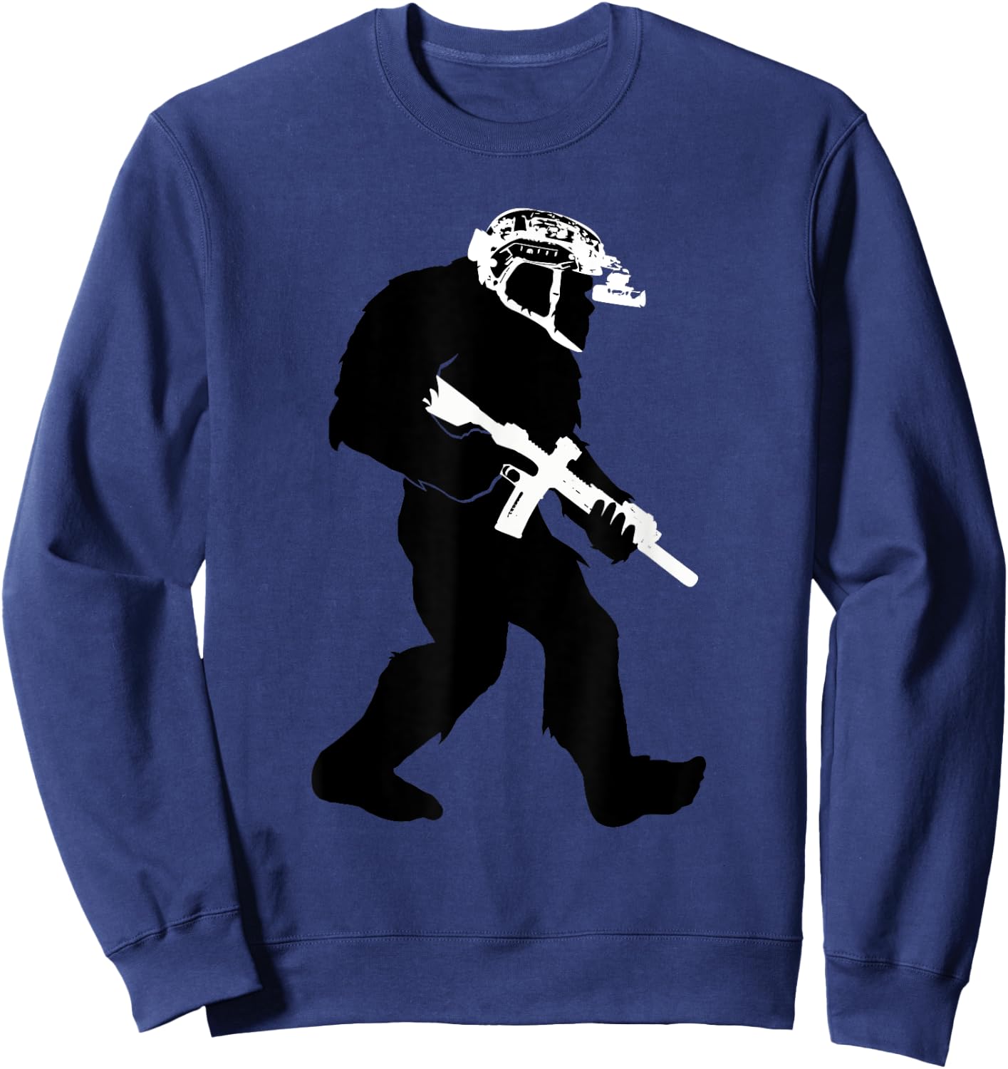 Tactical Bigfoot for Military and Law Enforcement Sweatshirt - Sweatshirt | Navy