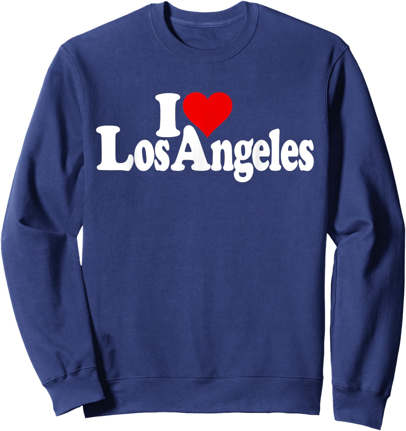 I Love Heart Los Angeles La Sweatshirt - Sweatshirt | Navy