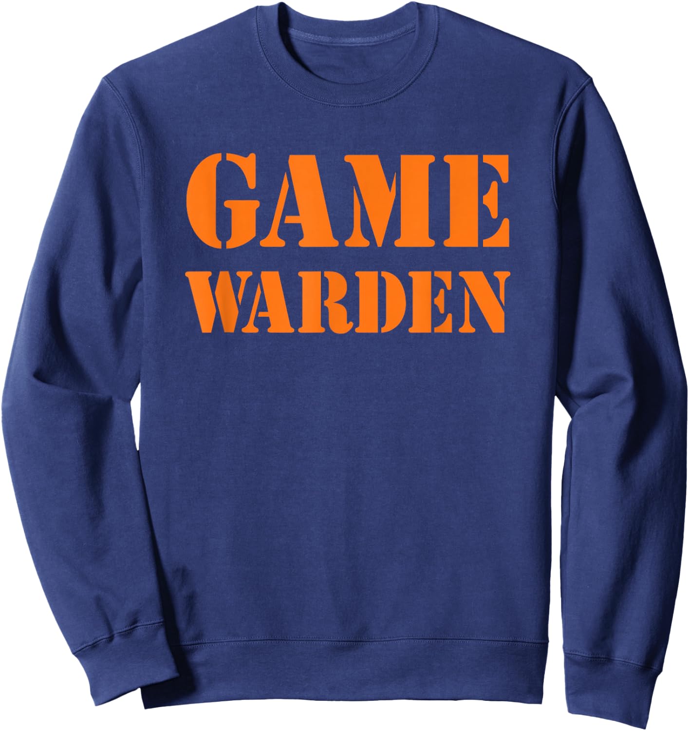 Game Warden Shirt Halloween Costume Sweatshirt - Sweatshirt | Navy