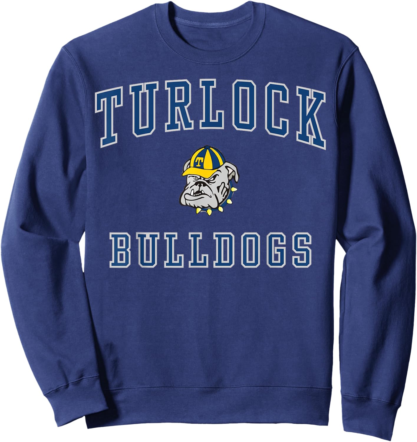 Turlock High School Bulldogs C1 Sweatshirt - Sweatshirt | Navy