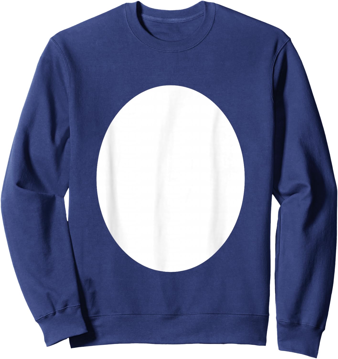 Black White Panda Bear Halloween Costume Cute Animal Belly Sweatshirt - Sweatshirt | Navy