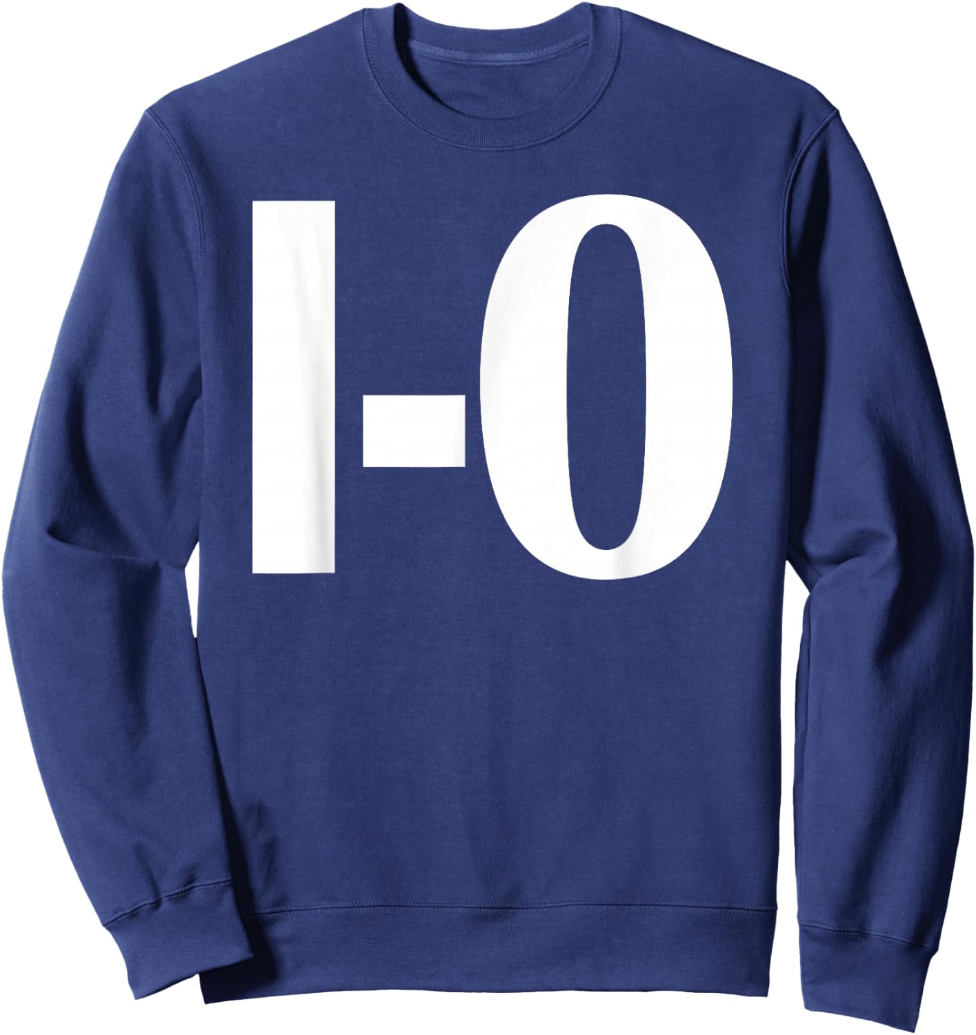 I-O Couples Matching Ohio Sports Football Funny Fun Sweatshirt - Sweatshirt | Navy
