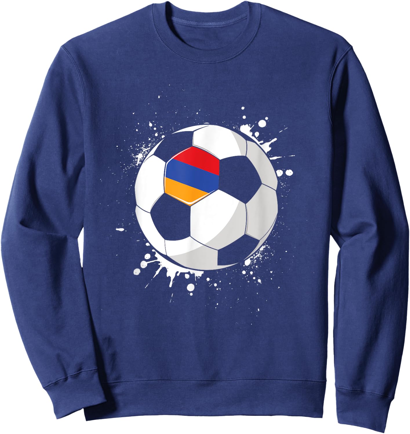 Armenian Football Athlete Team Coach Armenia Player Sweatshirt - Sweatshirt | Navy