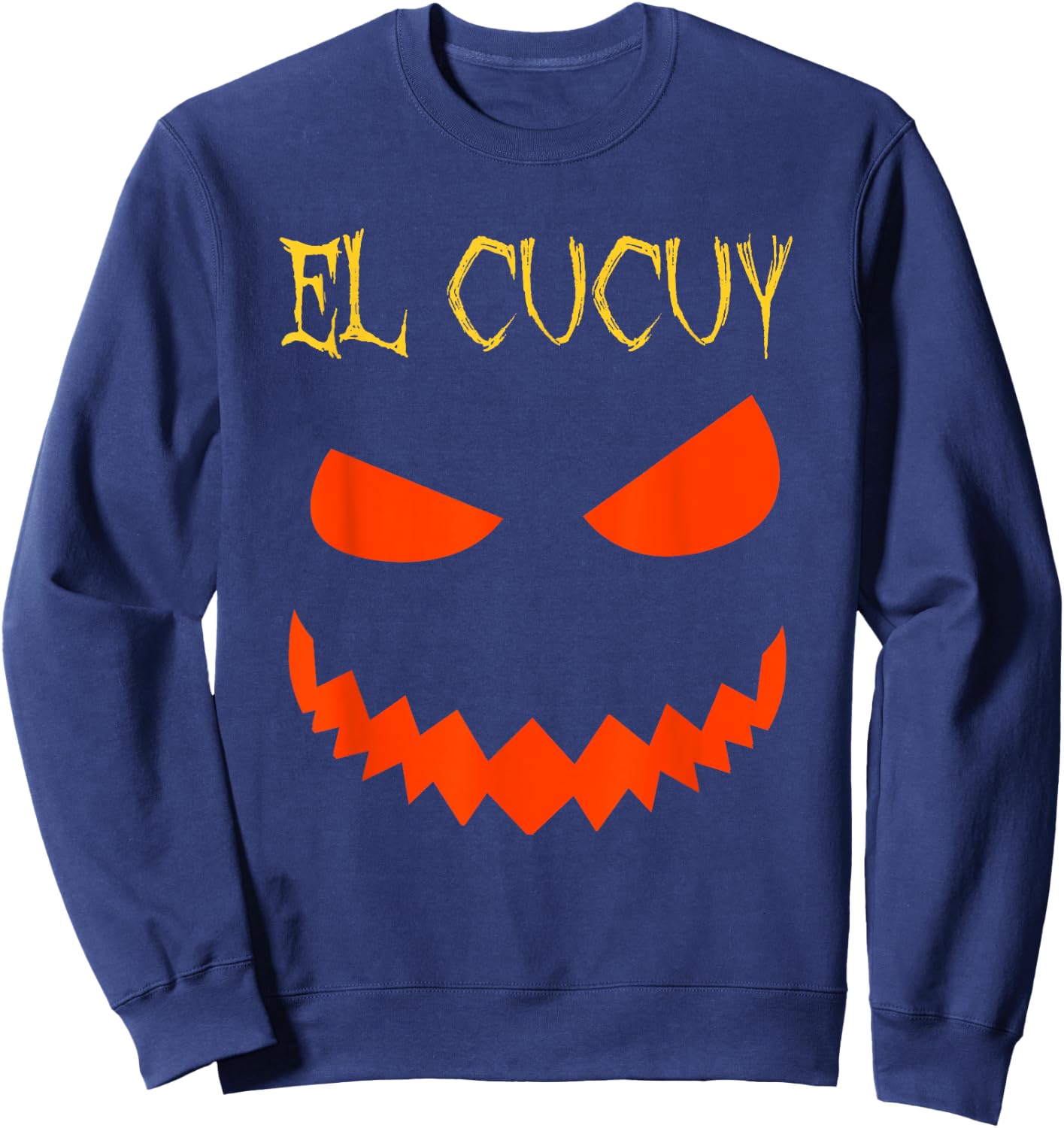 El Cucuy Scary Halloween Monster Sweatshirt - Sweatshirt | Navy