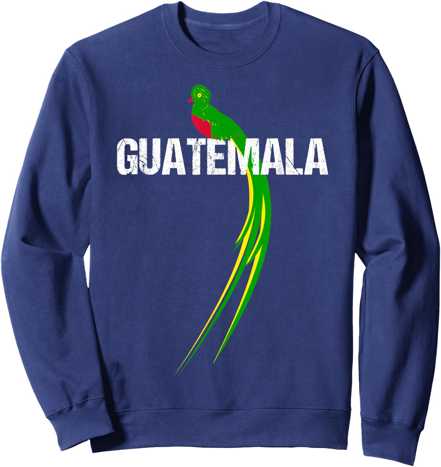 Quetzal The National Bird of Guatemala Sweatshirt - Sweatshirt | Navy