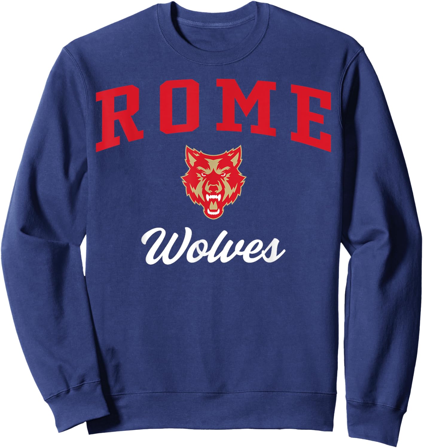 Rome High School Wolves C3 Sweatshirt - Sweatshirt | Navy