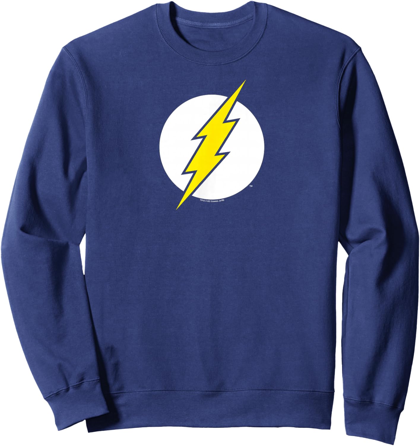 The Flash Logo Sweatshirt - Sweatshirt | Navy