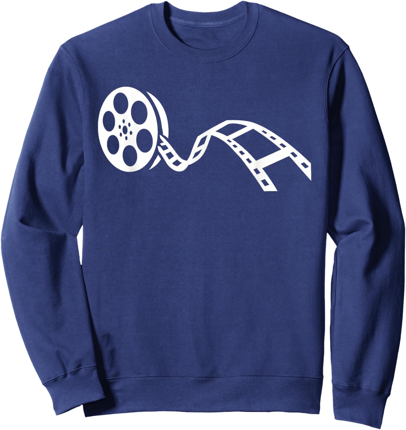 Movie film reel Sweatshirt - Sweatshirt | Navy