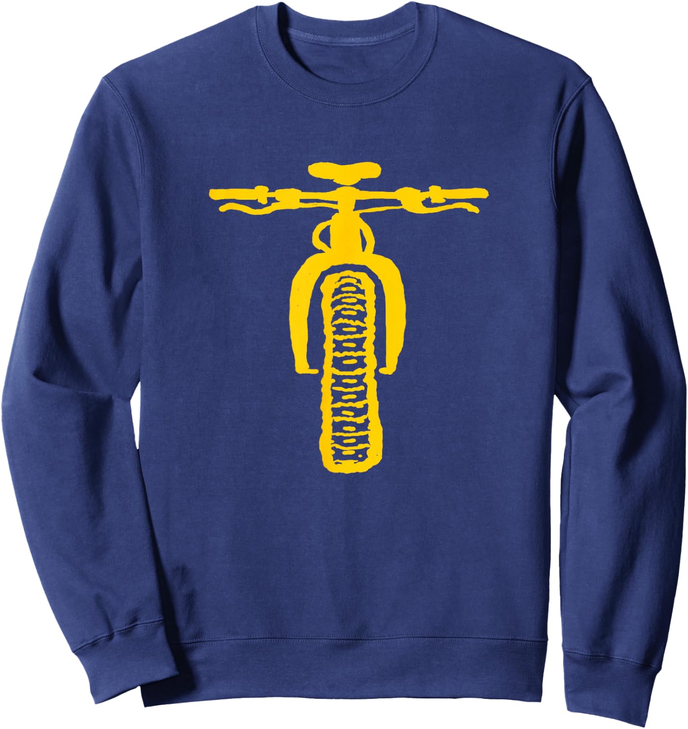 Fat Bike Mountain Biking Sweatshirt - Sweatshirt | Navy