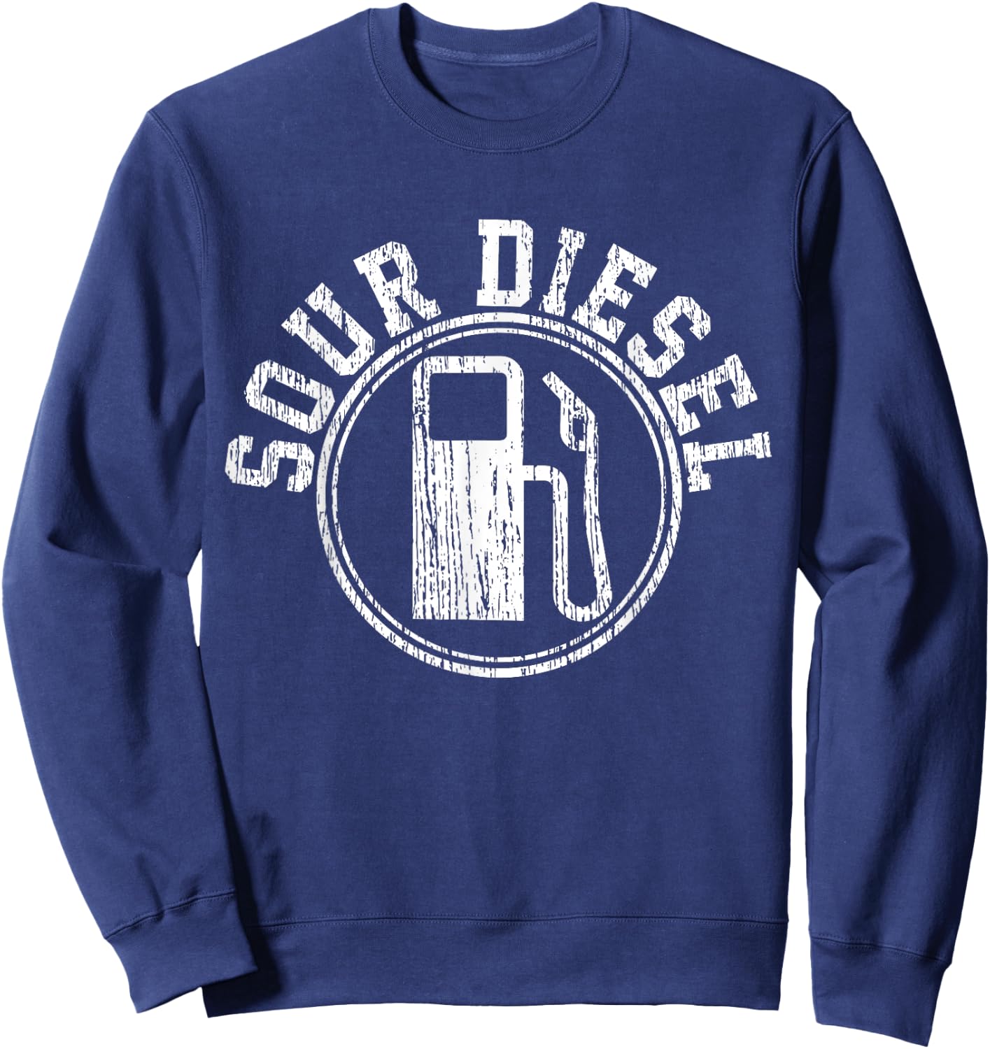 Cannabis - Sour Diesel Weed Funny Stoner Gift Sweatshirt - Sweatshirt | Navy