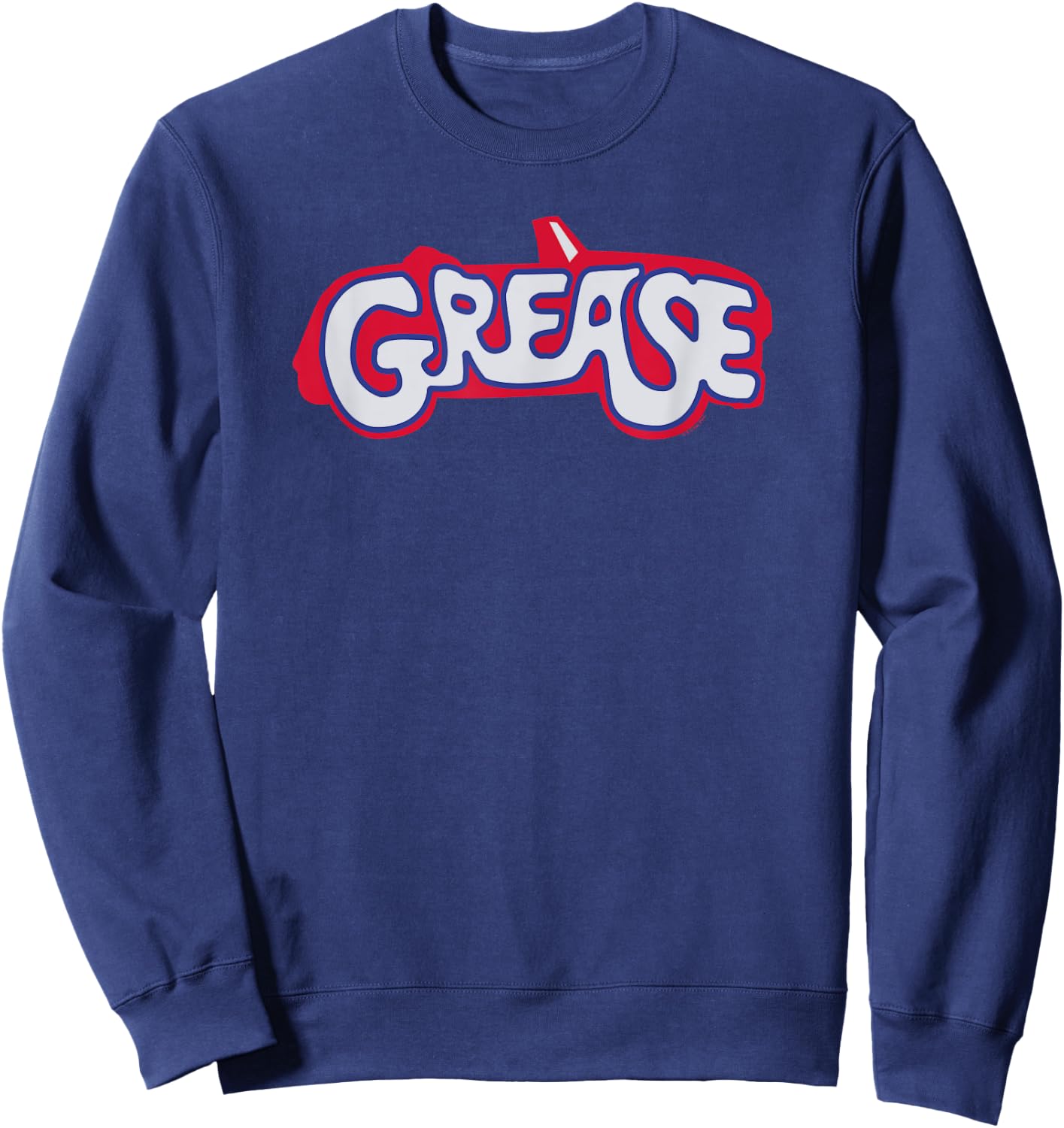 Grease - Movie Logo Sweatshirt - Sweatshirt | Navy