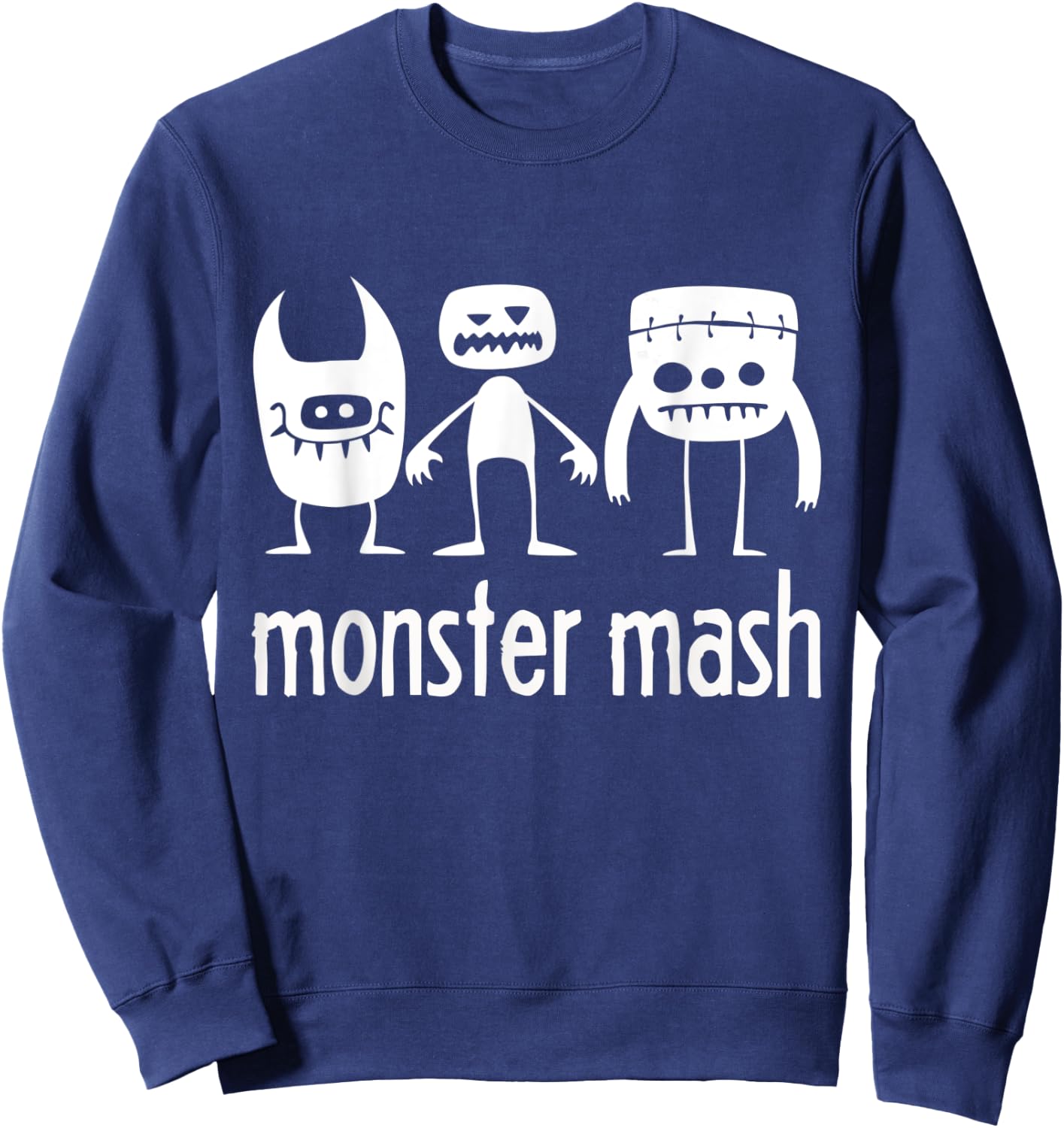 Monster Mash - Cute Halloween Shirt or Costume. Sweatshirt - Sweatshirt | Navy