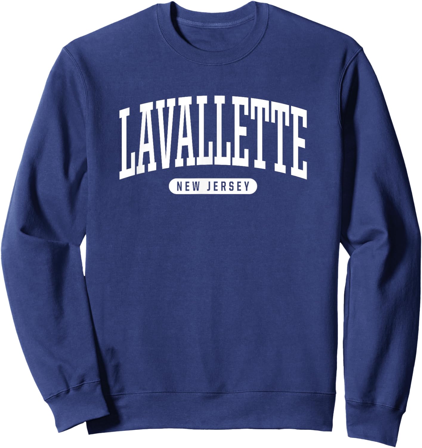 Lavallette New Jersey T Shirt Lavallette Gifts NJ Sweatshirt - Sweatshirt | Navy