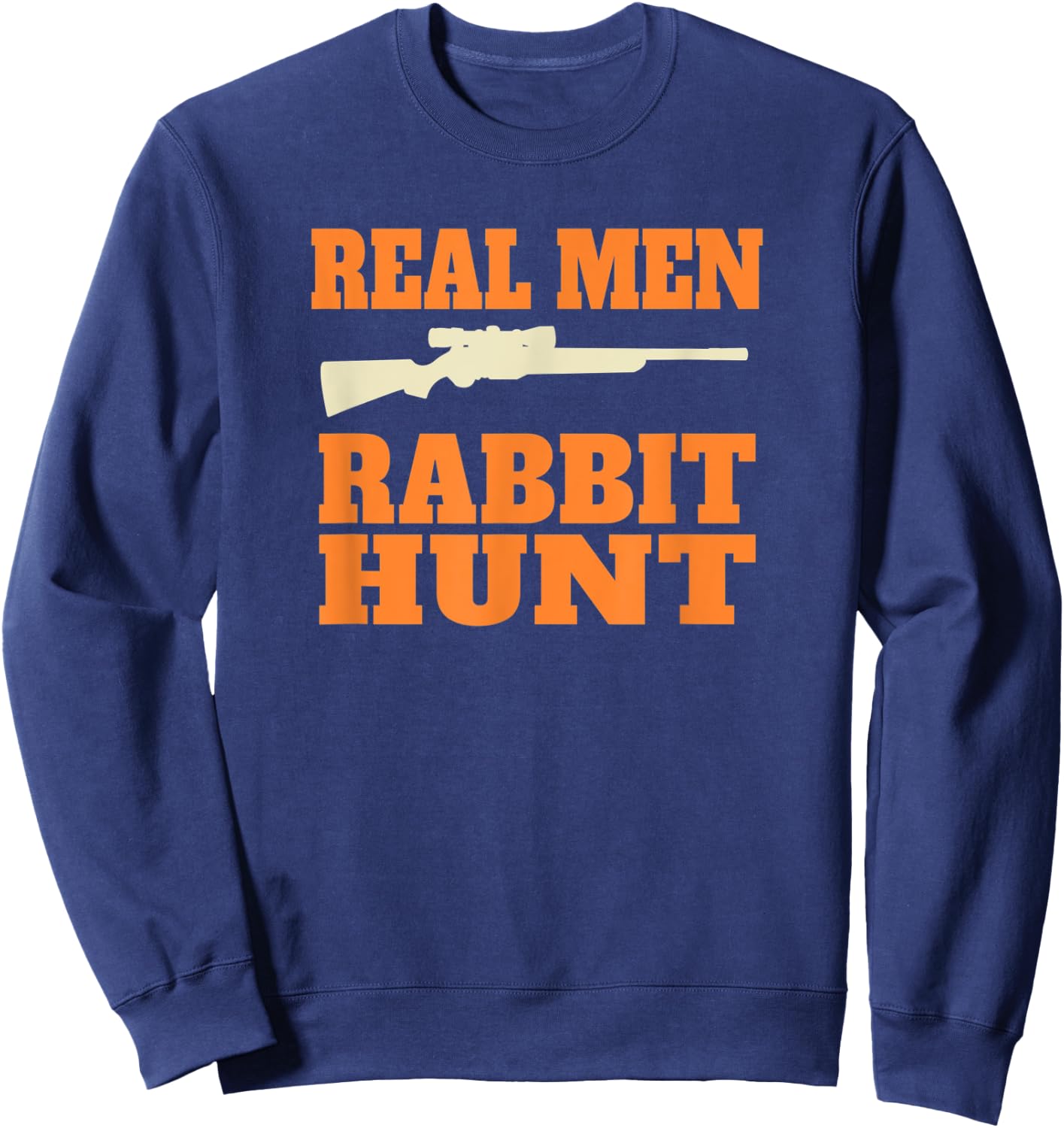 Funny Rabbit Hunting Sweatshirt - Sweatshirt | Navy