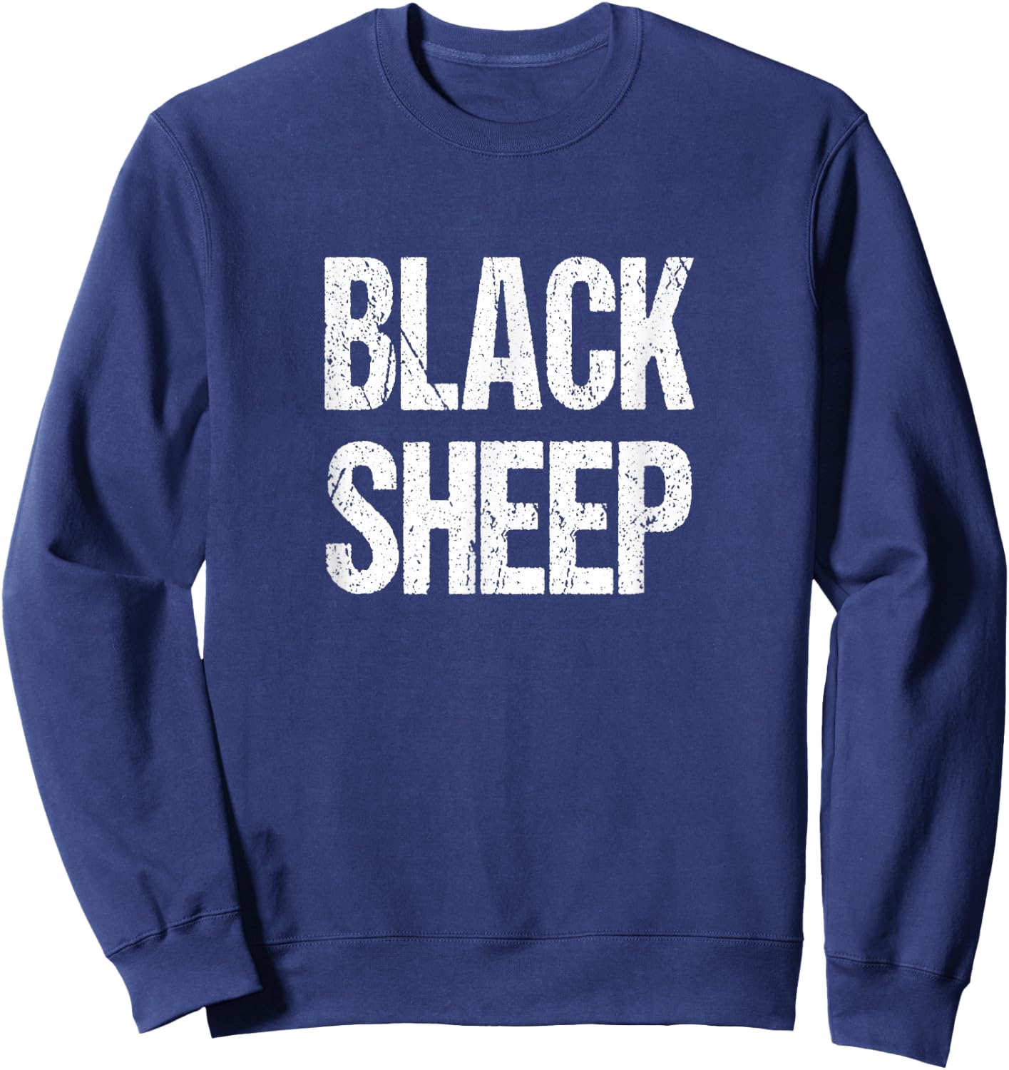 Trendy Black Sheep Outcast Sweatshirt - Sweatshirt | Navy