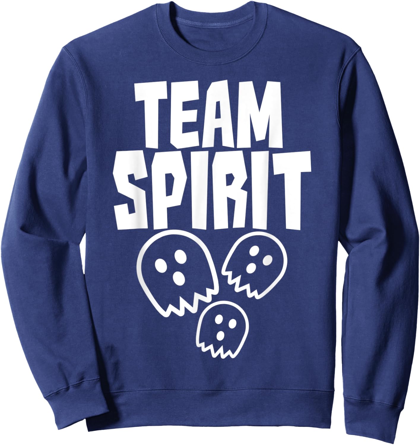 Funny Ghost Pun - Team Spirit - Halloween Sweatshirt - Sweatshirt | Navy
