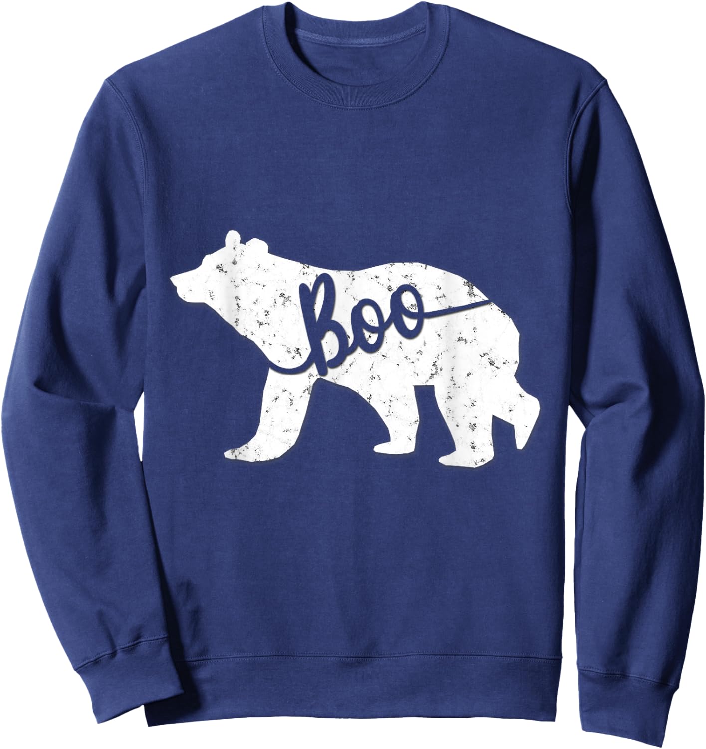 Funny Boo Bear Nickname Matching Shirt Sweatshirt - Sweatshirt | Navy