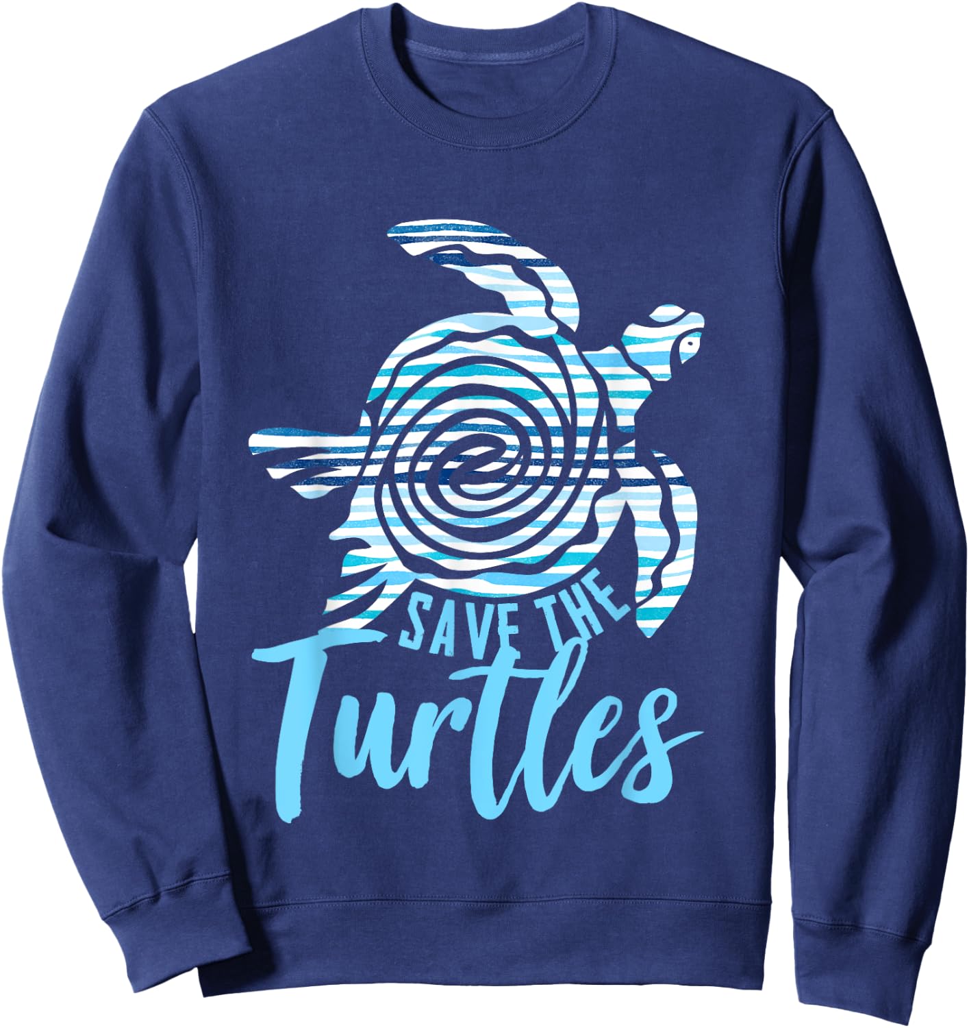 Save The Turtles Sweatshirt - Sweatshirt | Navy