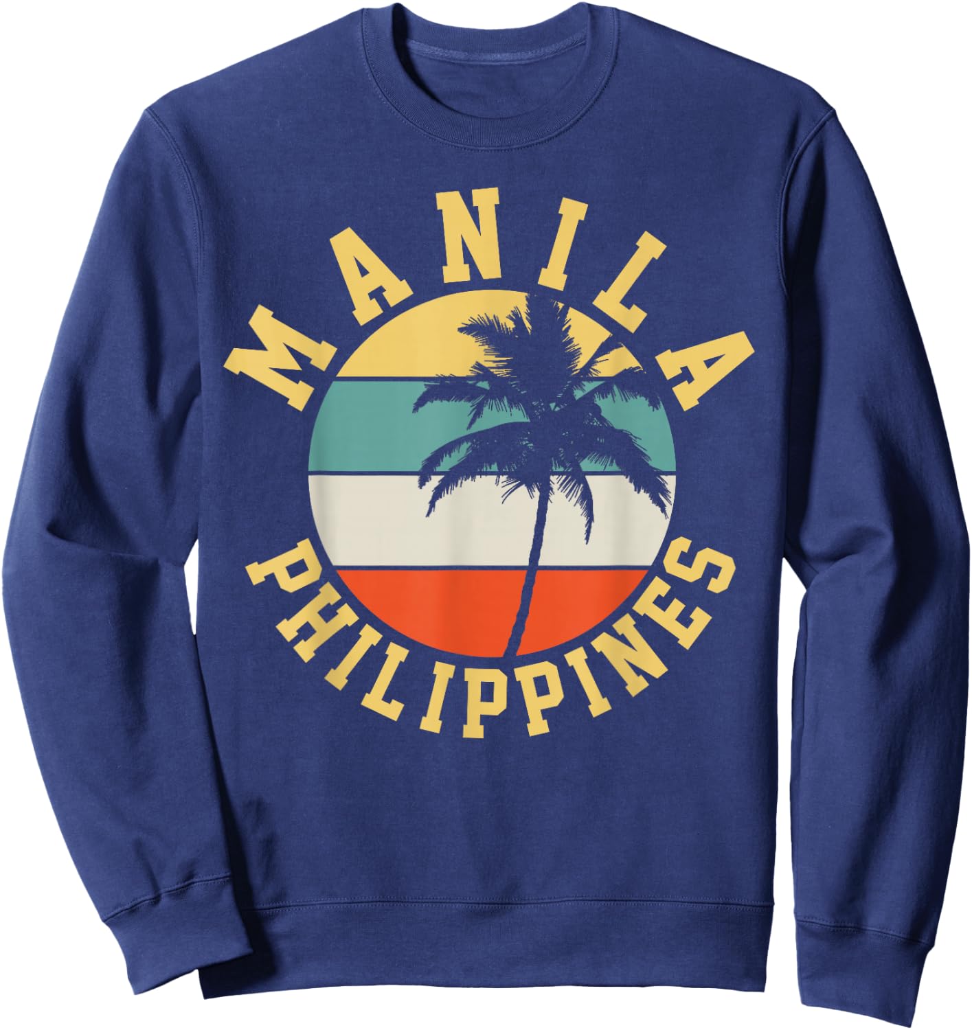 Manila Philippines Sweatshirt - Sweatshirt | Navy