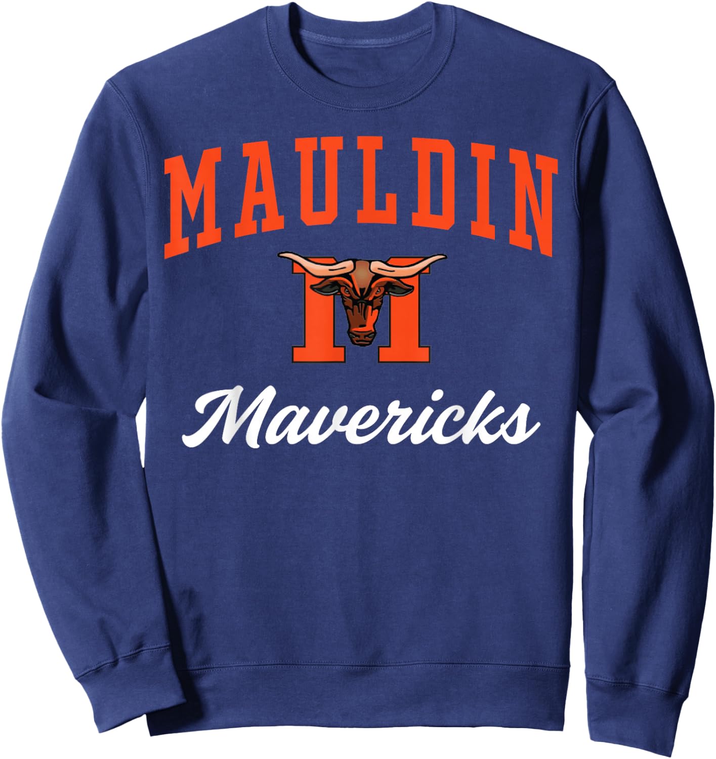 Mauldin High School Mavericks C3 Sweatshirt - Sweatshirt | Navy