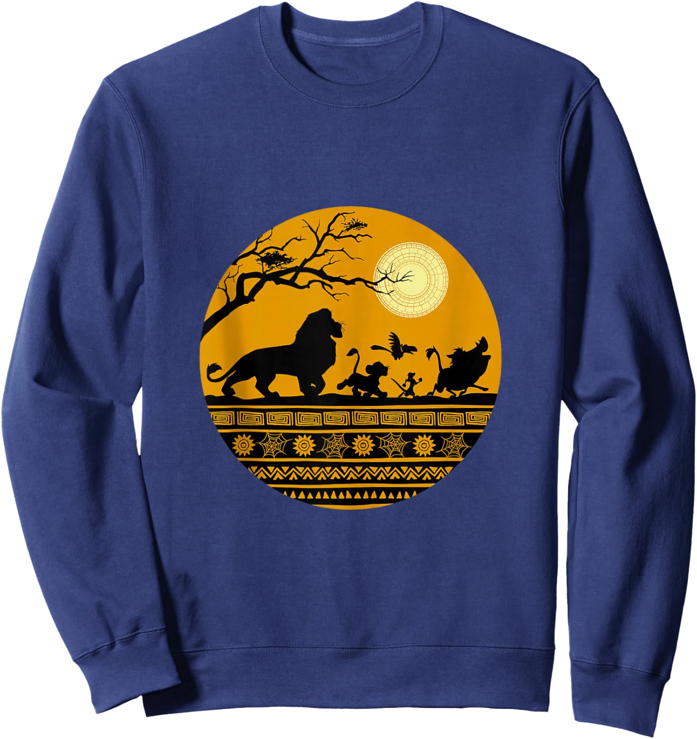 Disney The Lion King Halloween Circle Sweatshirt - Sweatshirt | Navy