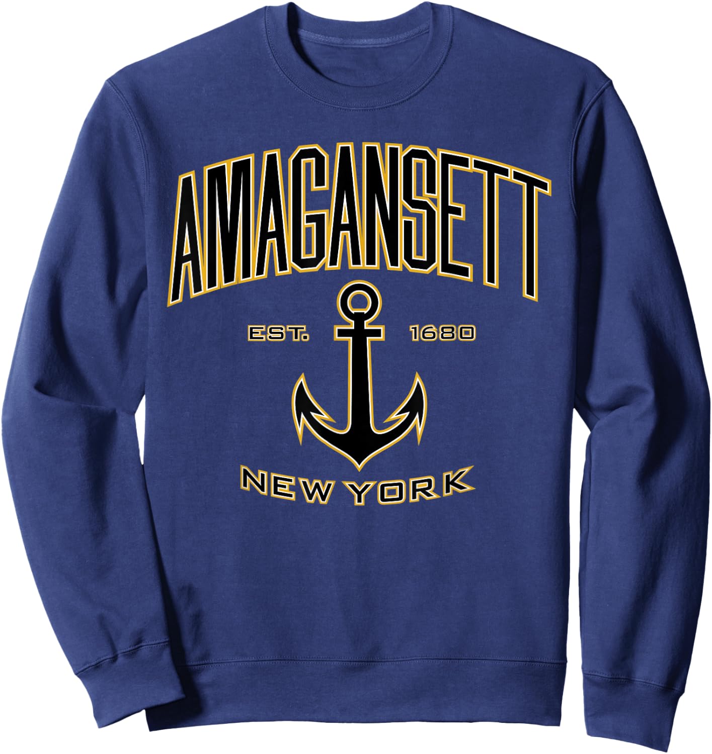 Amagansett NY Shirt , Men, Girls & Boys Sweatshirt - Sweatshirt | Navy