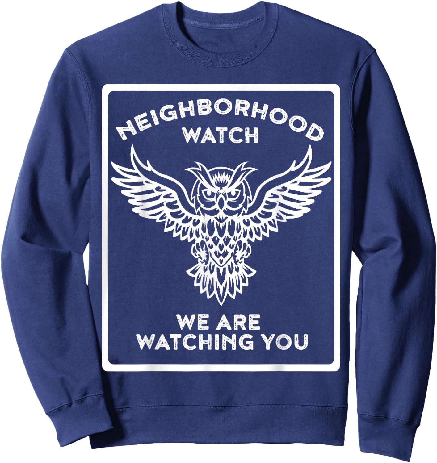 Neighborhood Watch Sweatshirt - Sweatshirt | Navy