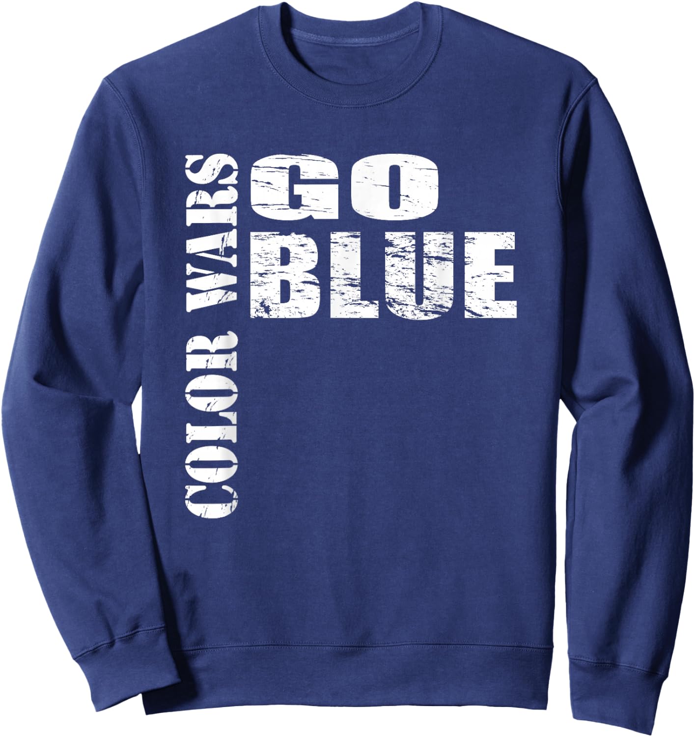 Color Wars Go Blue Team for Camp Sweatshirt - Sweatshirt | Navy