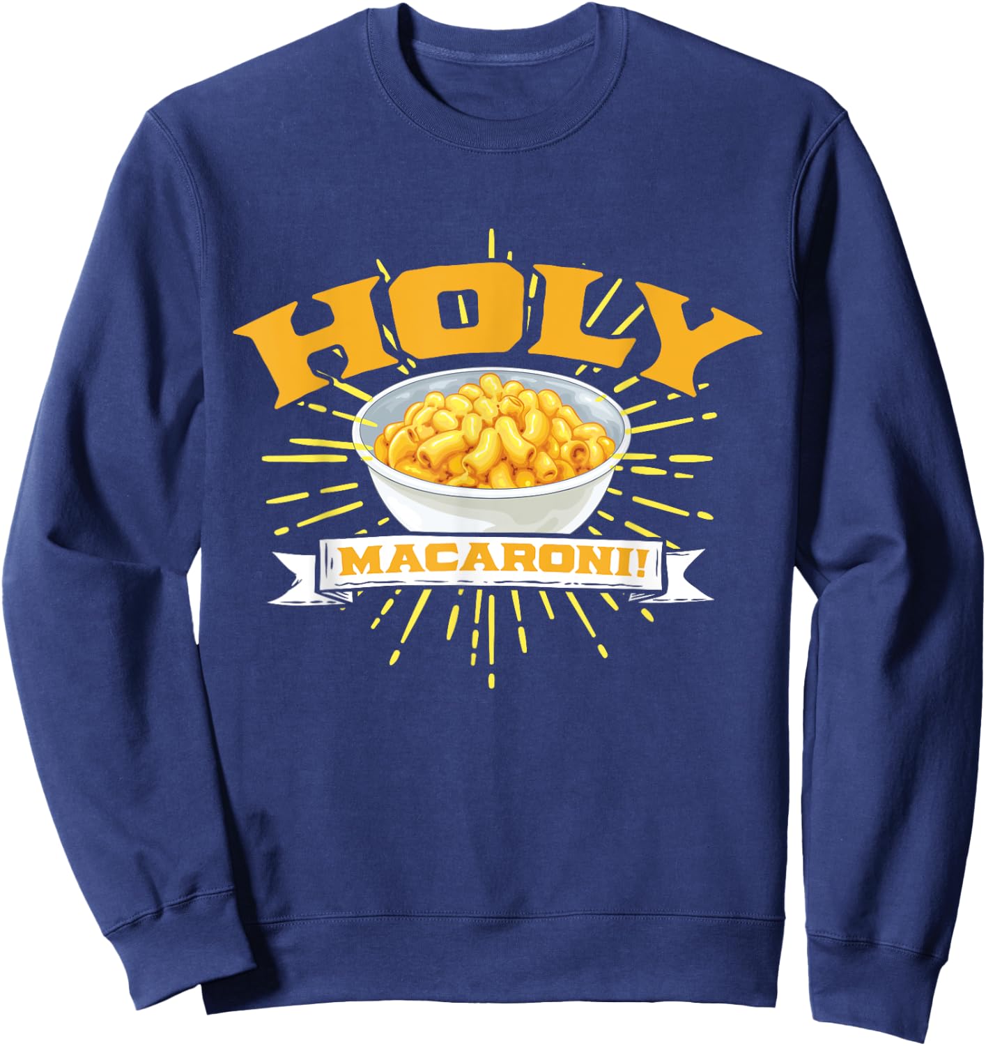Holy Macaroni Sweatshirt - Sweatshirt | Navy