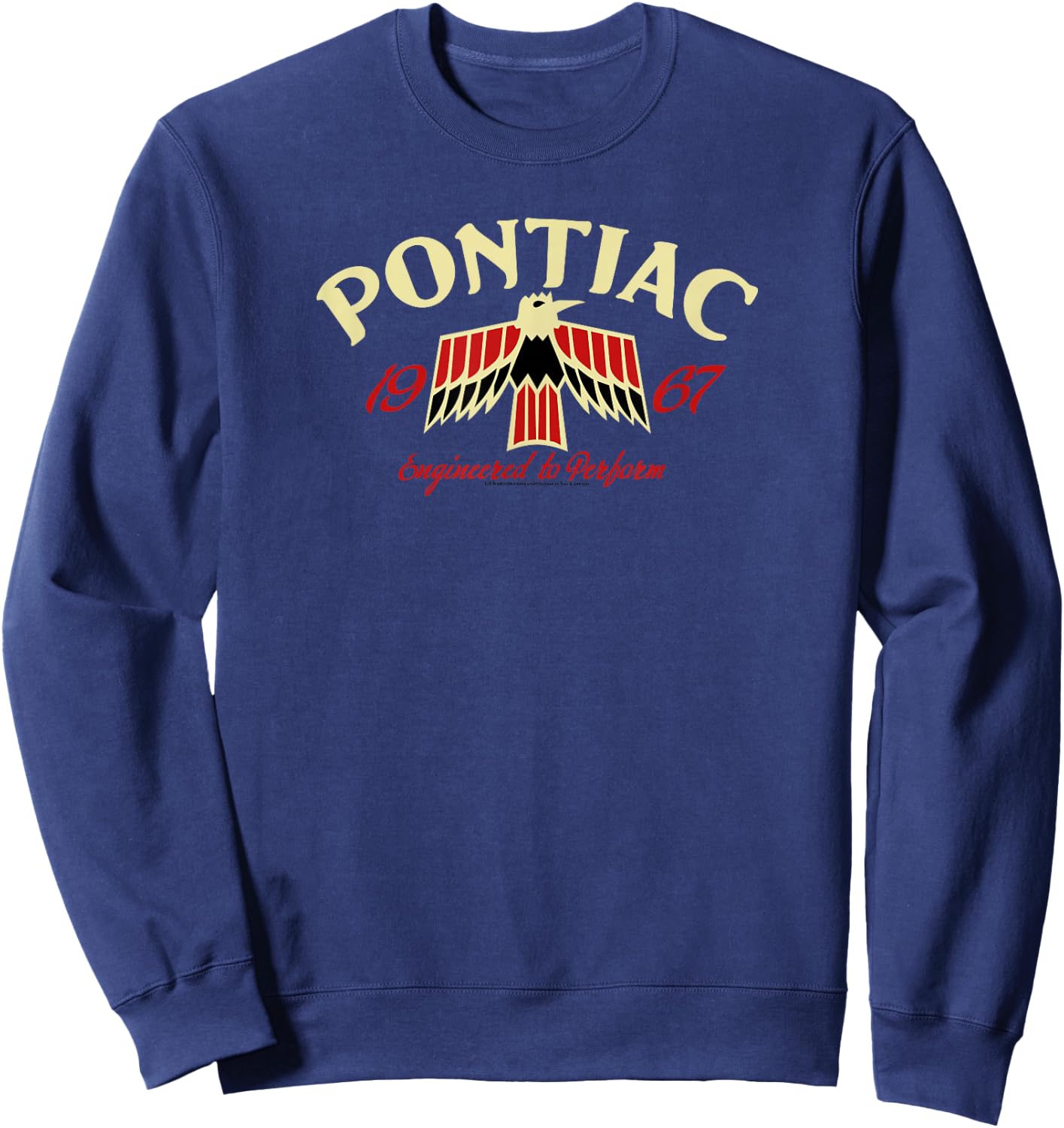 Pontiac 1967 | Classic Look style # 14265 Sweatshirt - Sweatshirt | Navy
