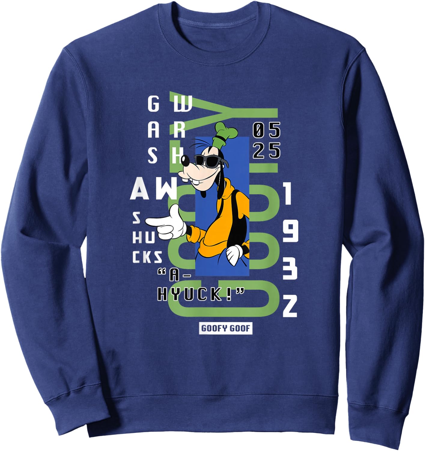 Disney - Goofy Goof Sweatshirt - Sweatshirt | Navy