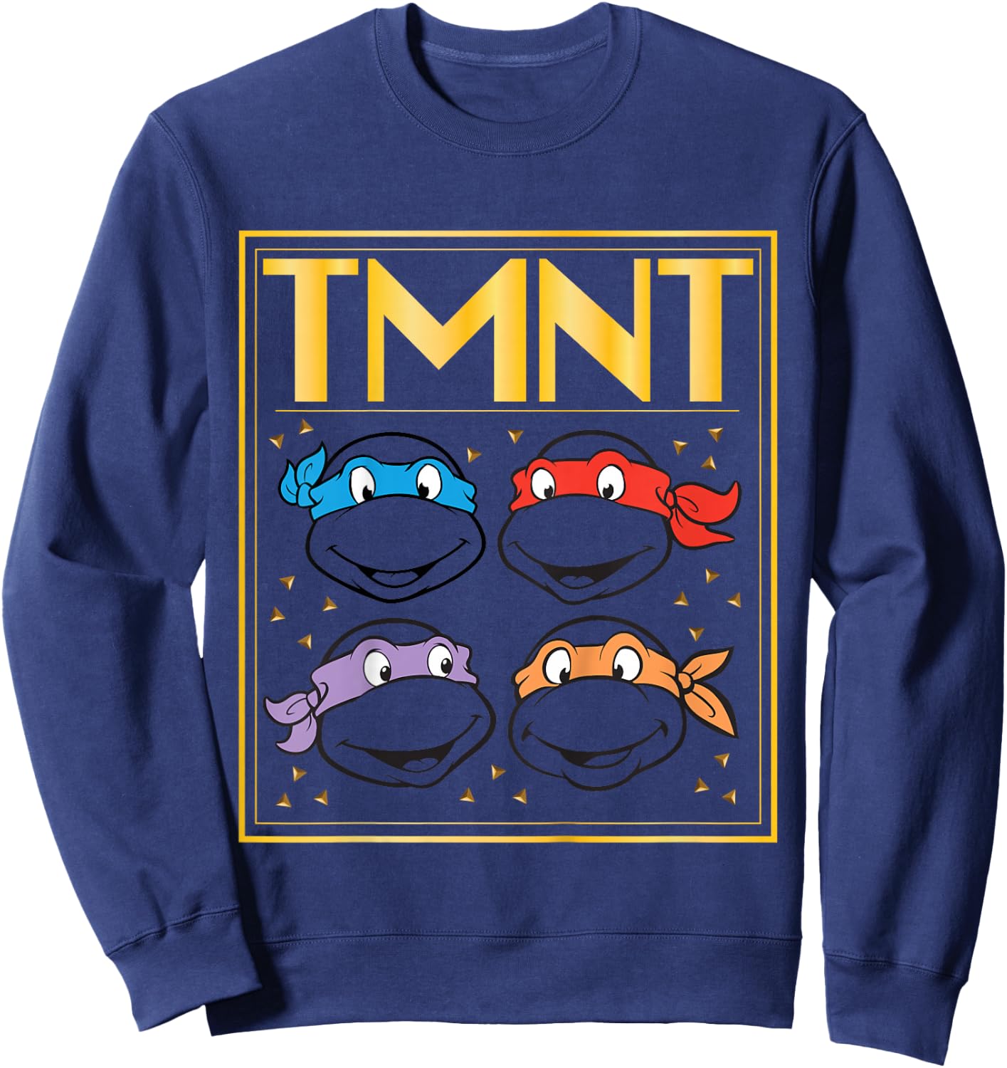 Teenage Mutant Ninja Turtles Multiple Smiles Sweatshirt - Sweatshirt | Navy